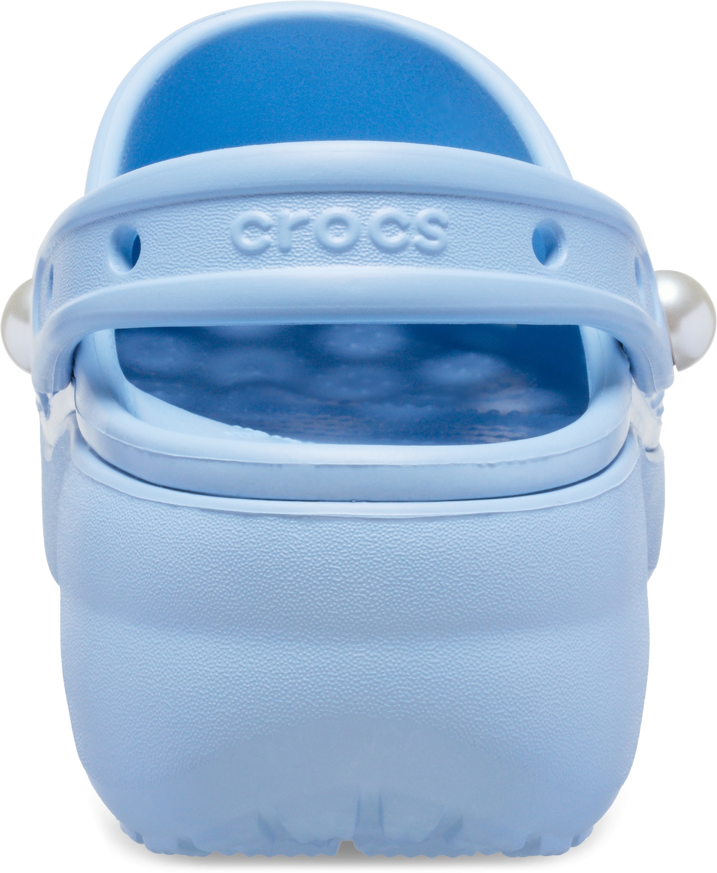 Crocs Clog »Classic Platform Pearl Clog«, Plateaschuh, Sandale mit Zierperlen