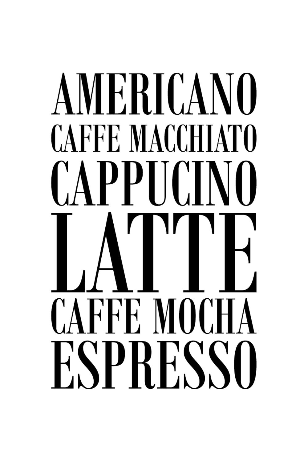 queence Wanddekoobjekt »Kaffee, Cappucino, Expresso OTTO auf Stahlblech Online Shop Schriftzug ...«, im