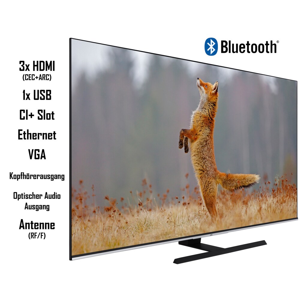 JVC LED-Fernseher »LT-65VU8185«, 164 cm/65 Zoll, 4K Ultra HD, Smart-TV