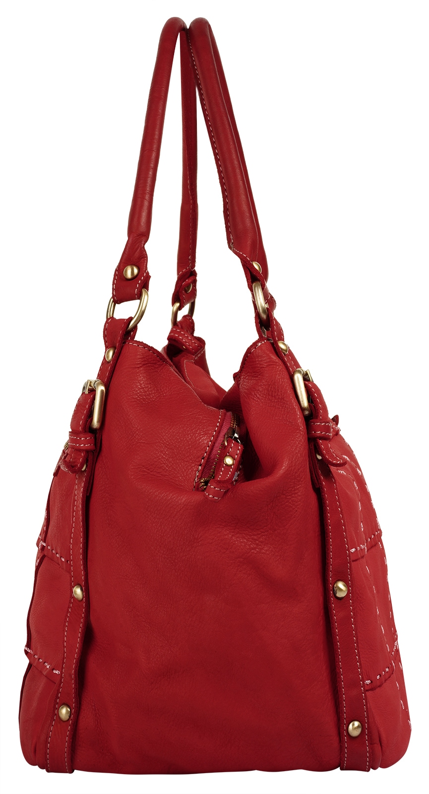 Samantha Look Shopper, echt Leder, Made in Italy