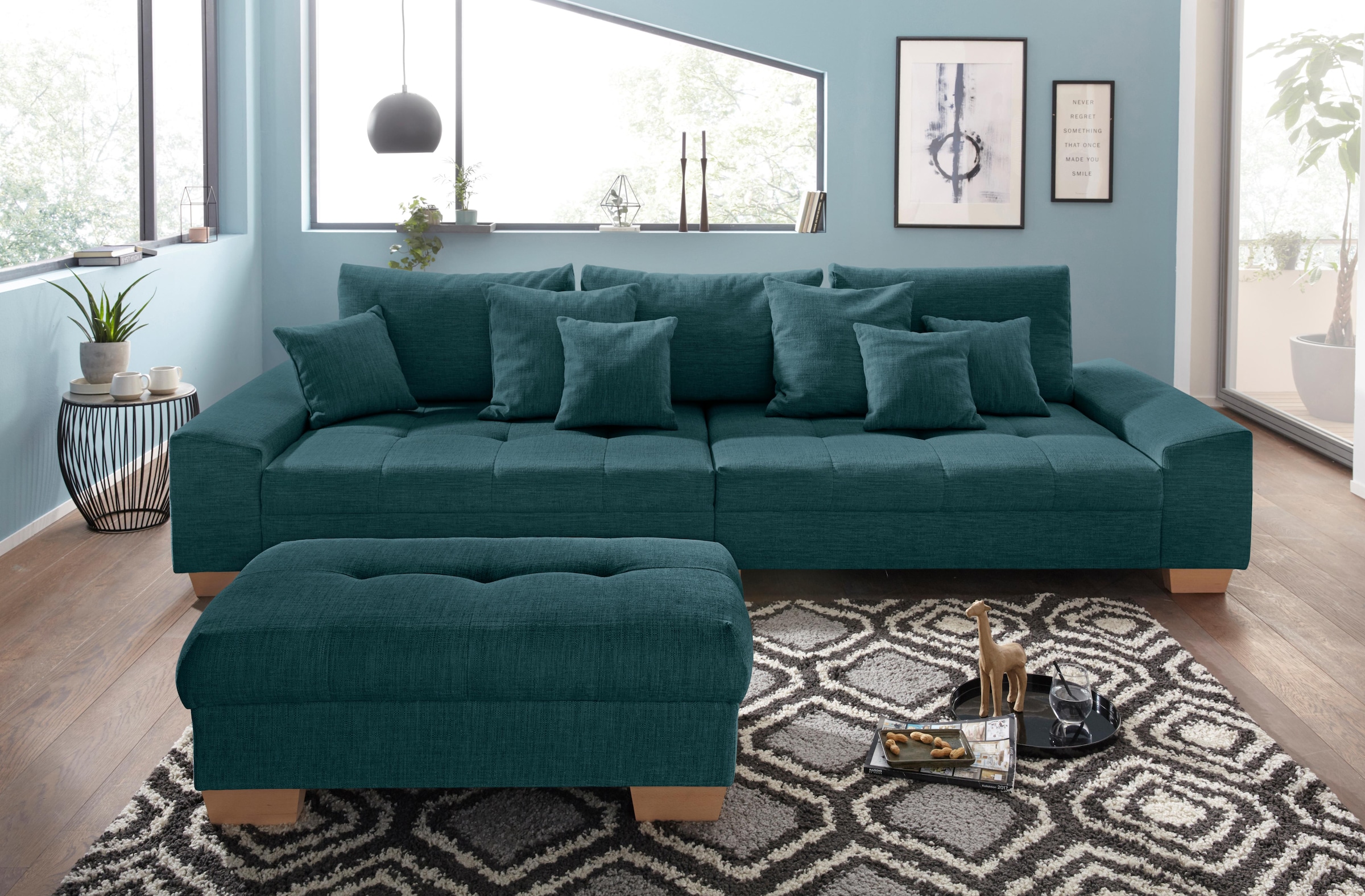 Mr. Couch und Kaltschaum mit AquaClean-Stoff (140kg wahlweise »Nikita«, online Belastung/Sitz) Big-Sofa kaufen