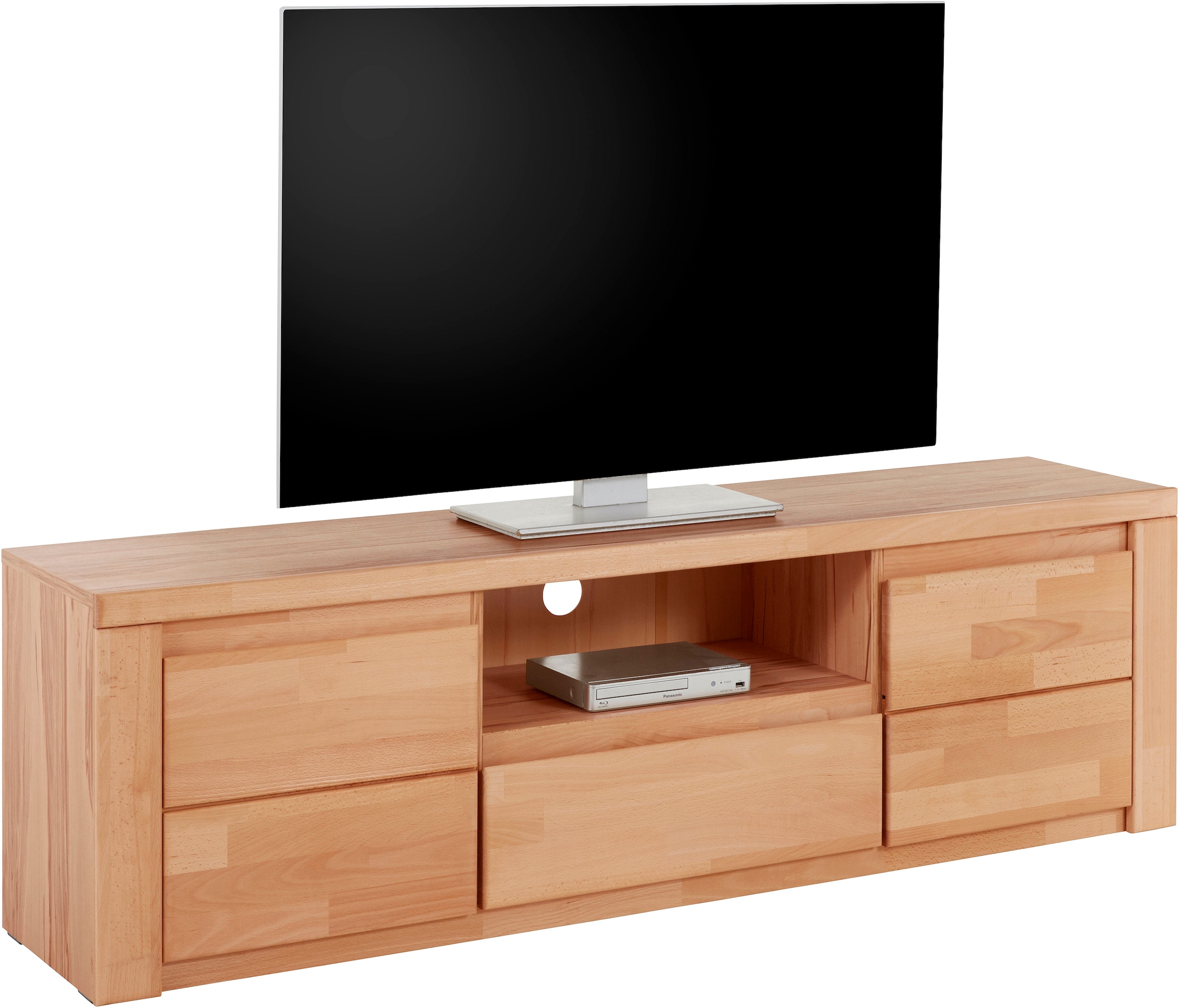 Home affaire Lowboard »Burani«, grifflose Optik, Fernsehtisch