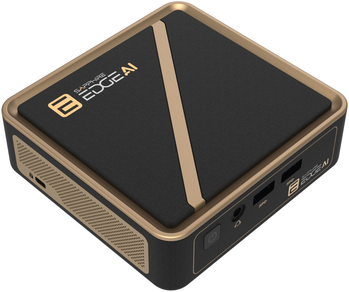 Sapphire Barebone-PC »EDGE AI 350«