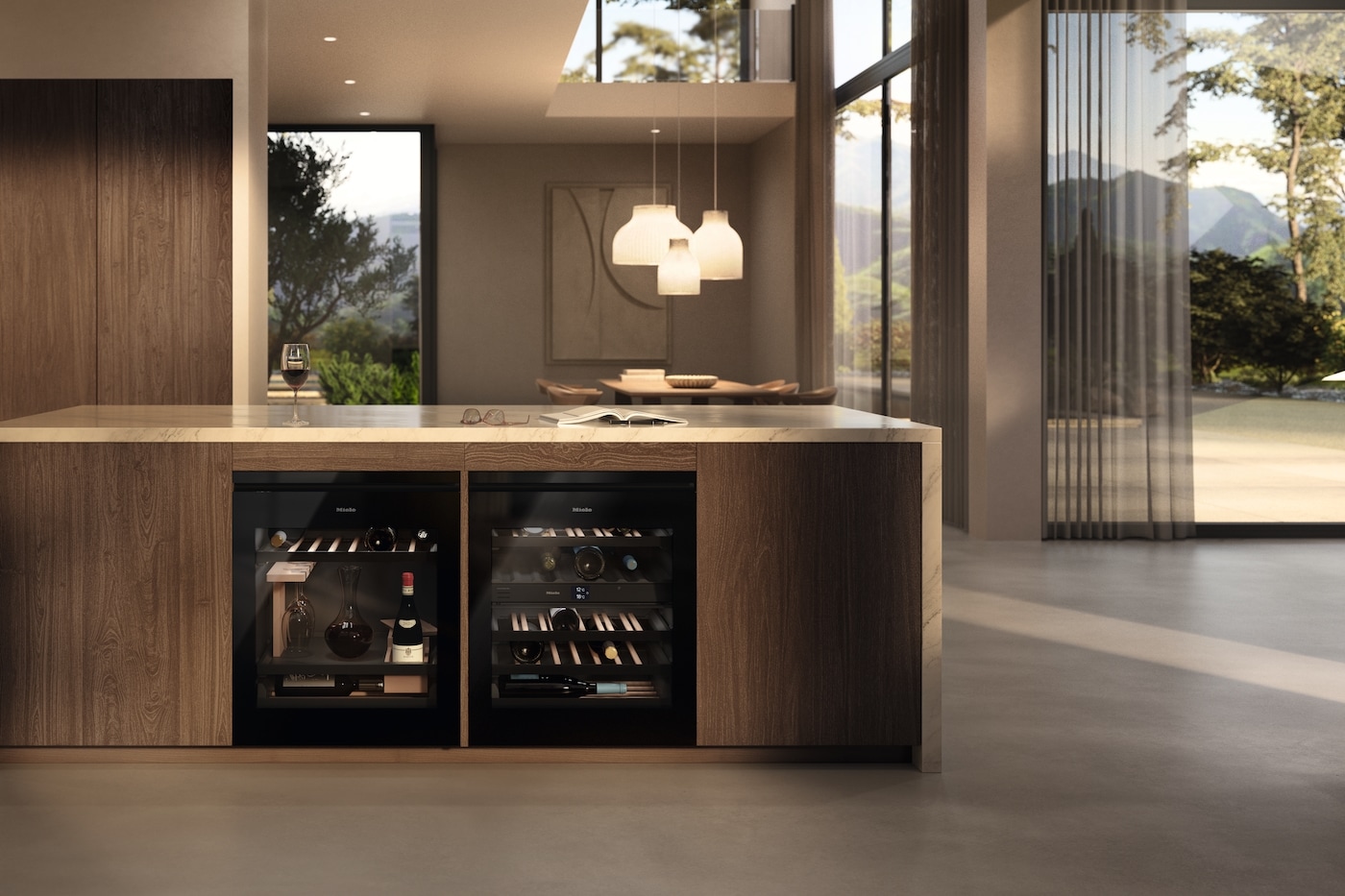 Miele Unterbauweintemperierschrank »KWTUS 7074 F«, für 32 St. Standardflaschen á 075l