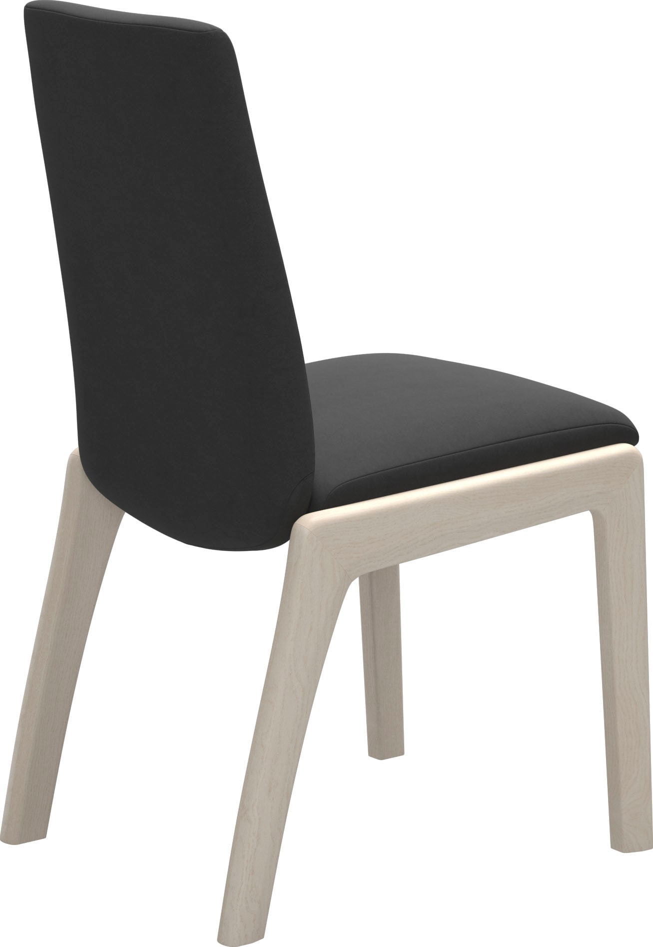Stressless® Polsterstuhl »Laurel«, Microfaser DINAMICA, Low Back, Größe M, mit abgerundeten Beinen in Eiche gekalkt