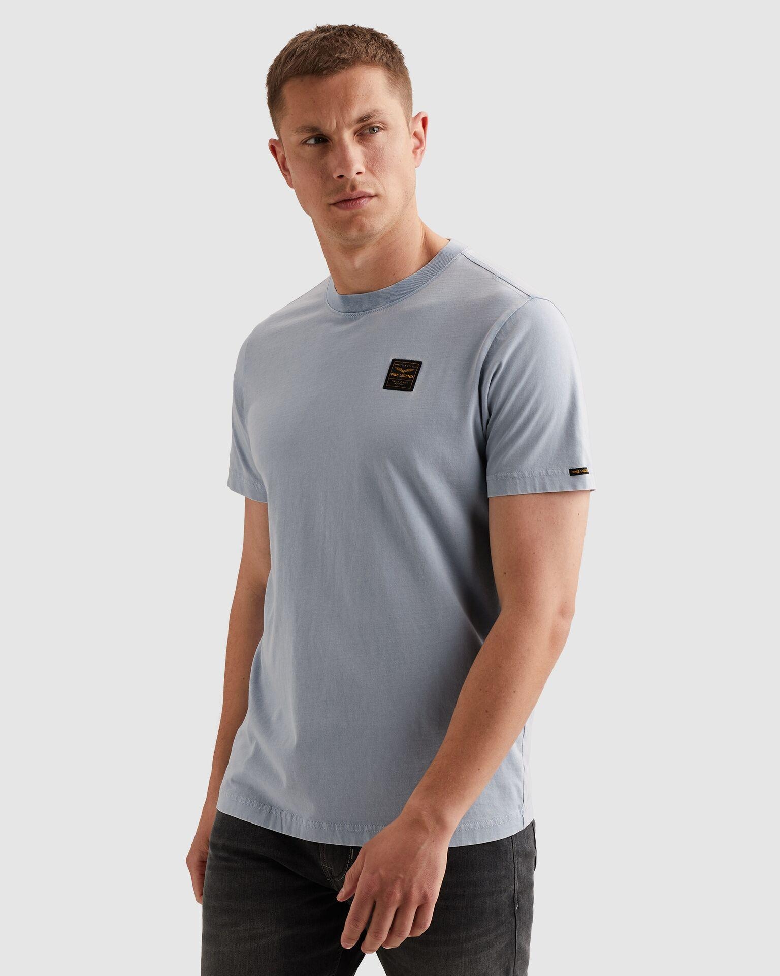 PME LEGEND T-Shirt »Short sleeve r-neck washed garment dye« Washed garment dye- gefärbt