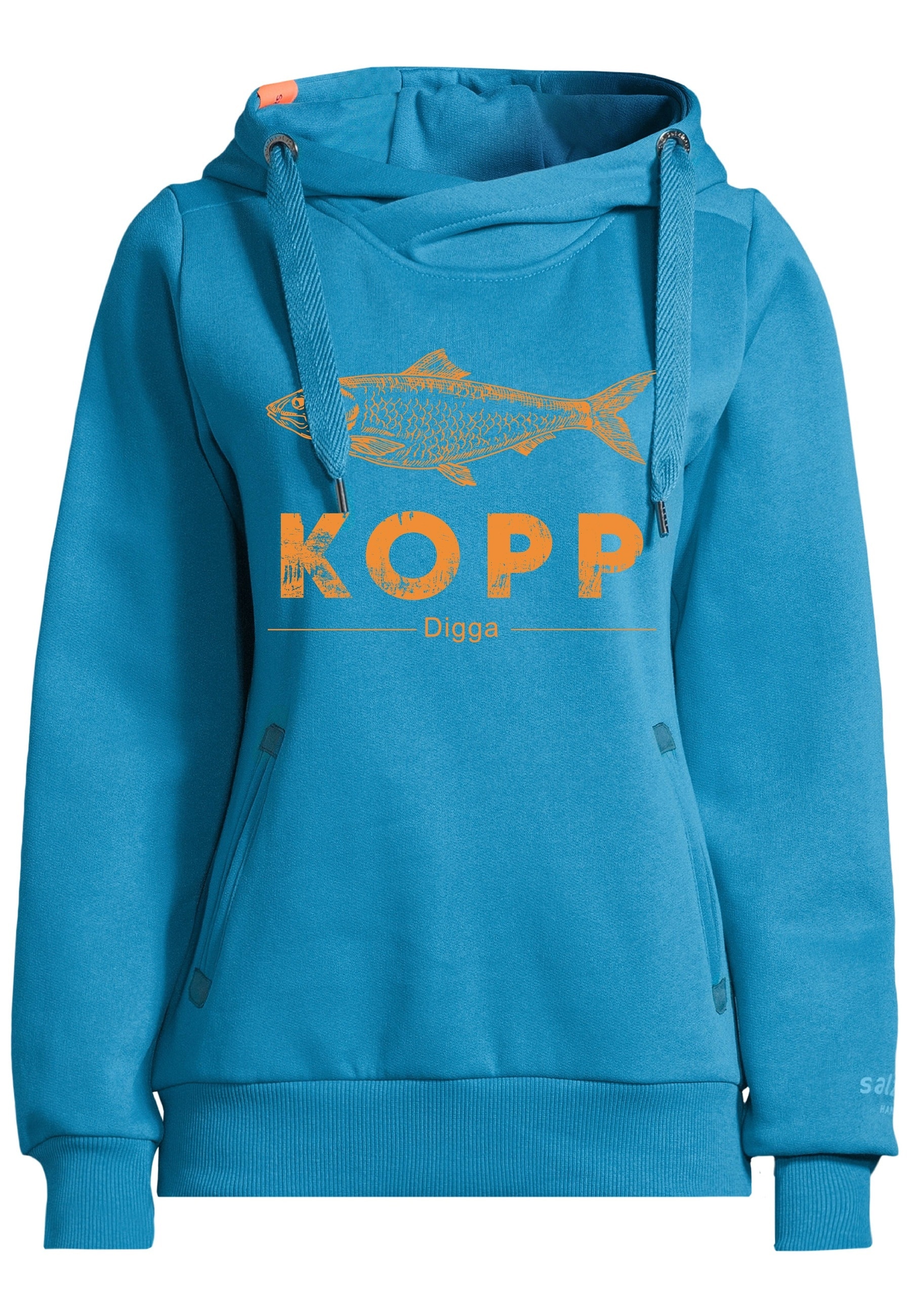 salzhaut Kapuzenpullover »Hoodie SÜNN - FISCHKOPP«