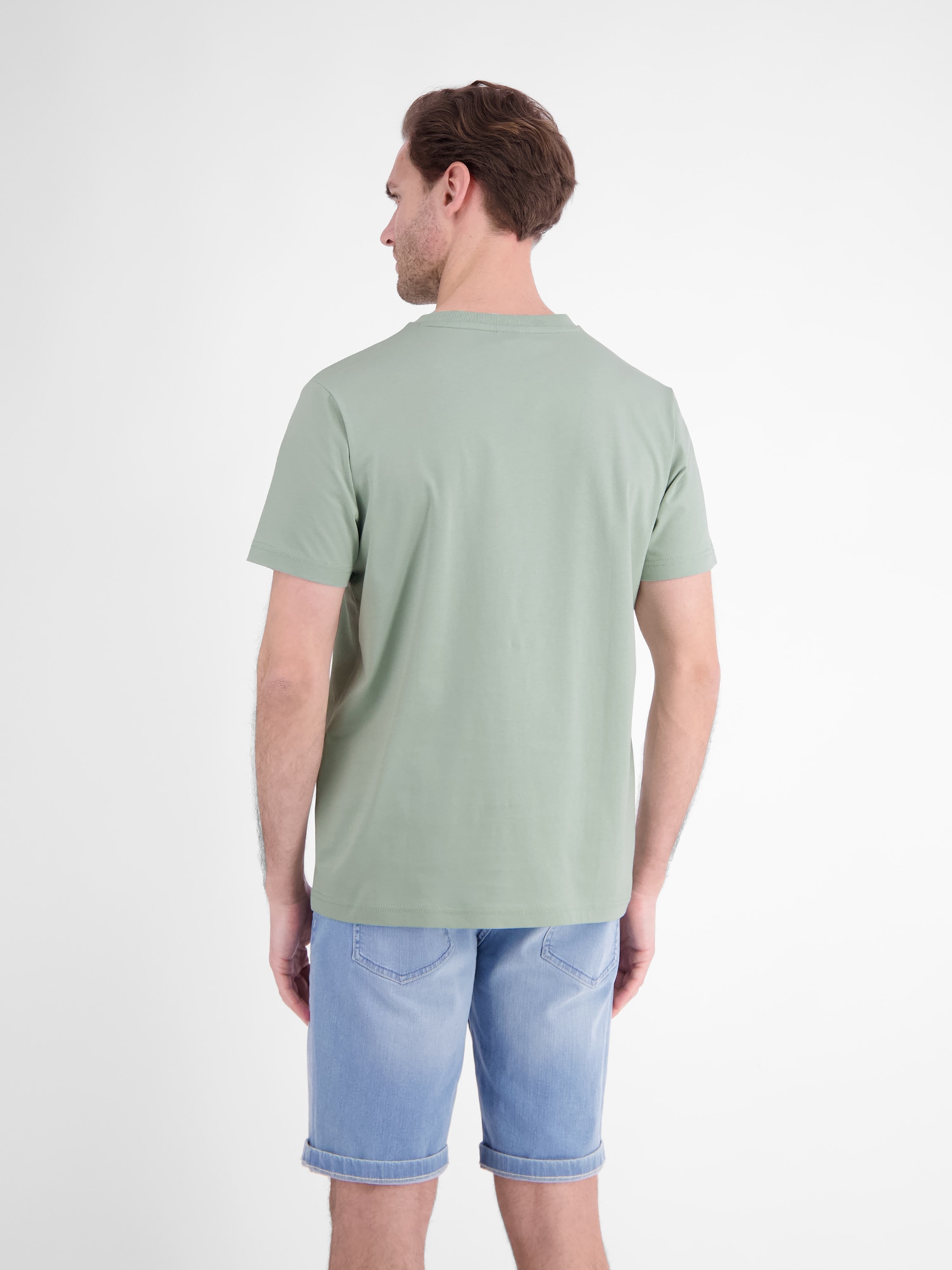 LERROS T-Shirt »Sportliches T-Shirt aus Baumwolle mit coolem Slogan-Print«