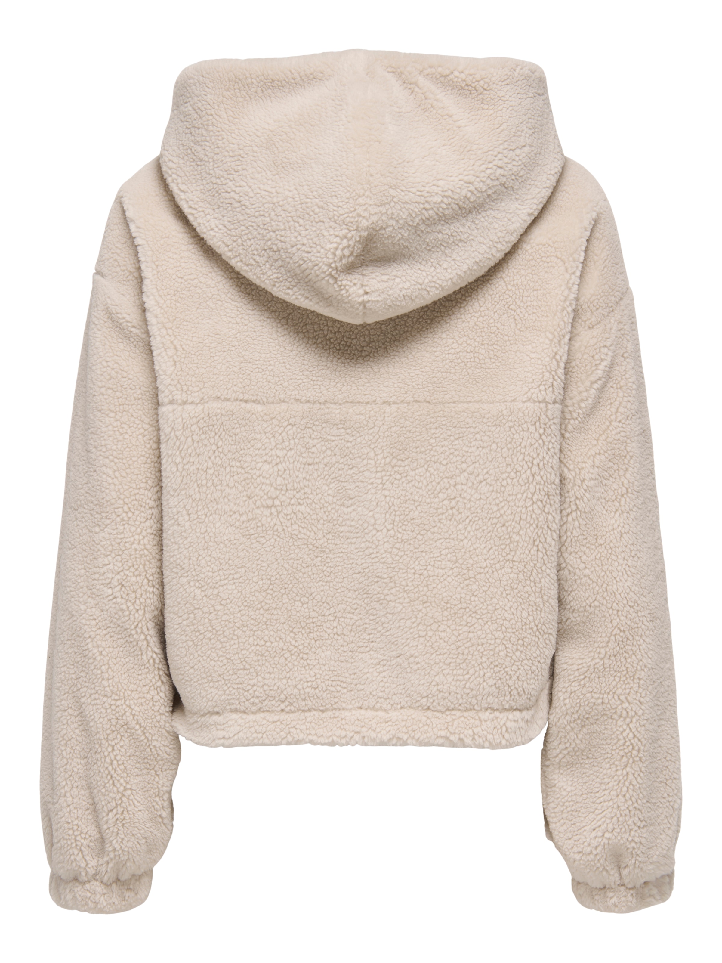ONLY Fleecejacke »ONLSIENA TEDDY ANORAK LIFE CC OTW« mit Kapuze