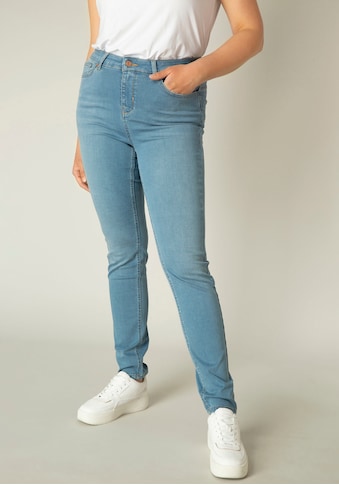 Base Level Curvy Slim-fit-Jeans »Joya«, Mid-Rise Jeans in mittlerer Taillenhöhe kaufen