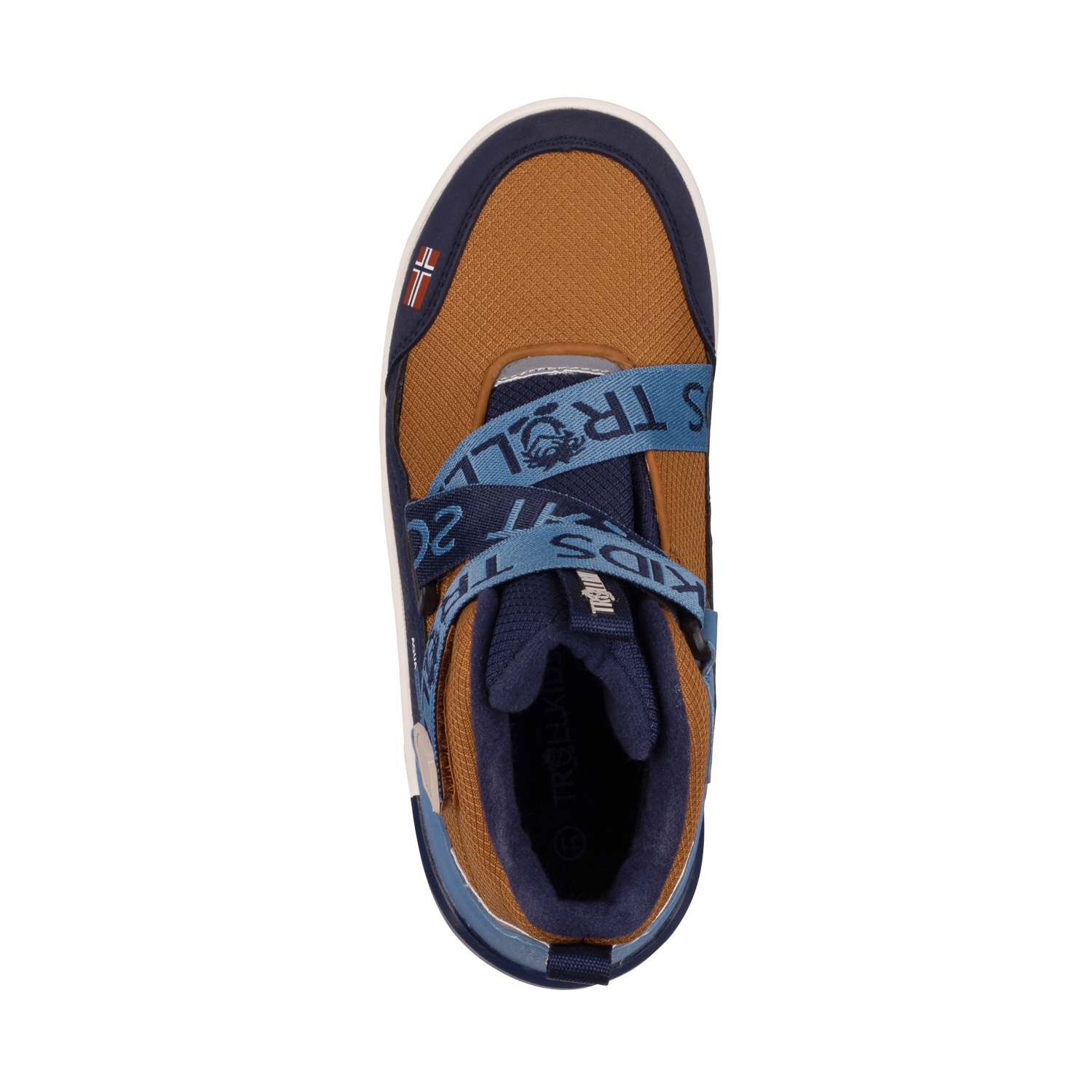 TROLLKIDS Barfußschuh »KIDS NORDFJORD BAREFOOT WINTER HIKER«  wasserdicht, warmes Fleecefutter