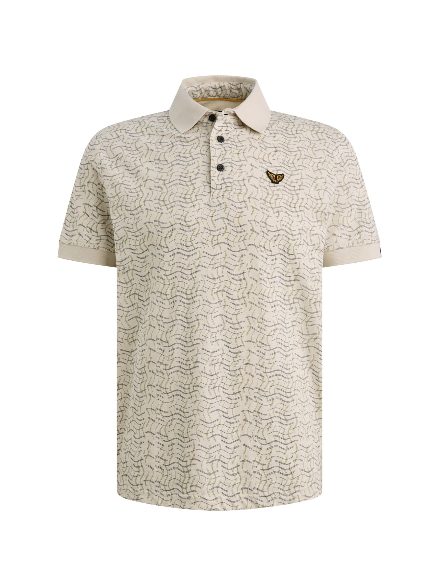 PME LEGEND Poloshirt Kleine Seitenschlitze am Saum