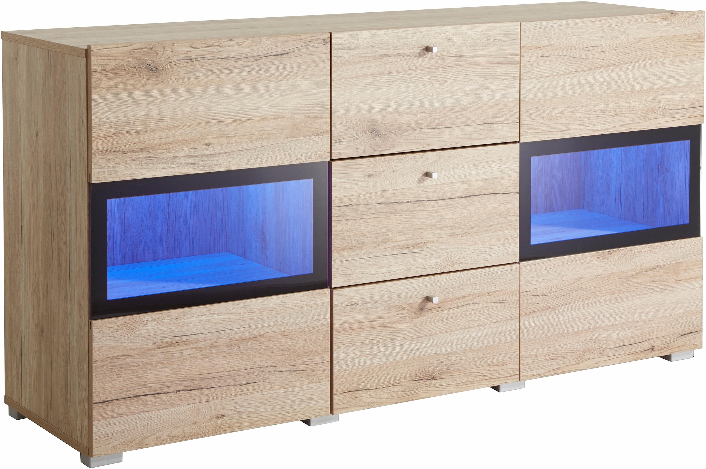 Helvetia Sideboard »Baros«, Breite 132 cm