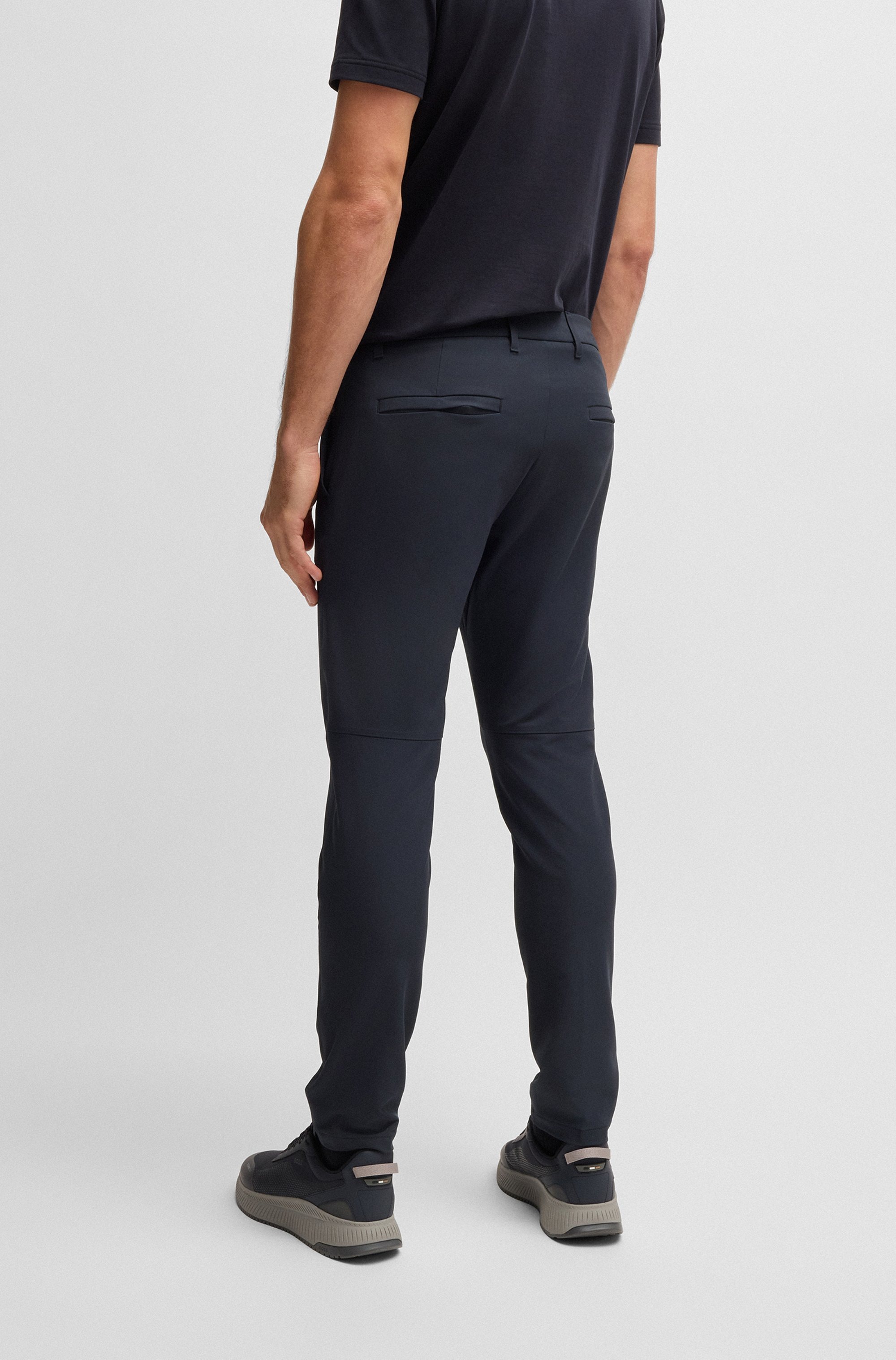 BOSS GREEN Stretch-Hose »T Commuter-Slim«, in schmaler Passform