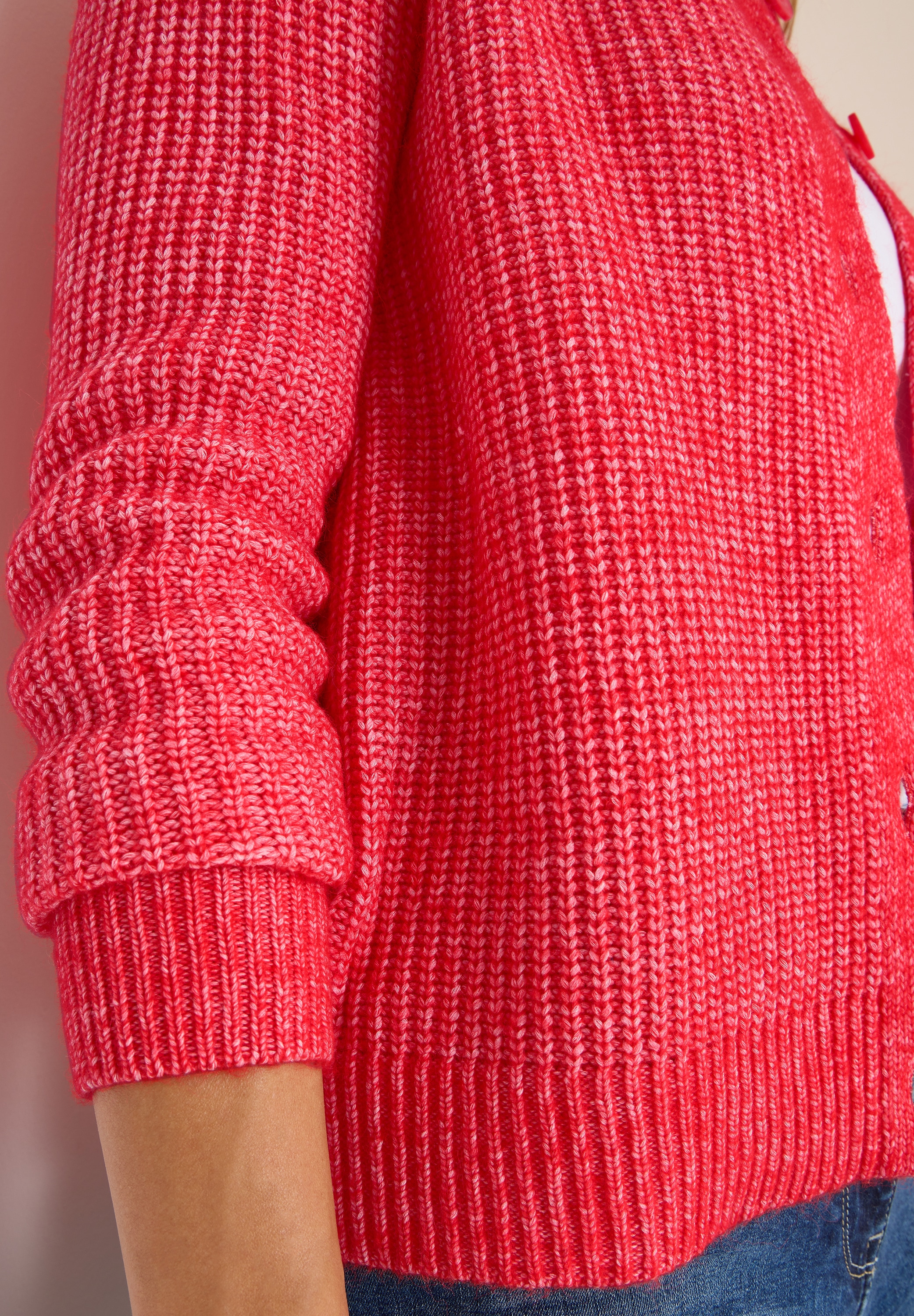 Cecil Cardigan, mit Rippbündchen