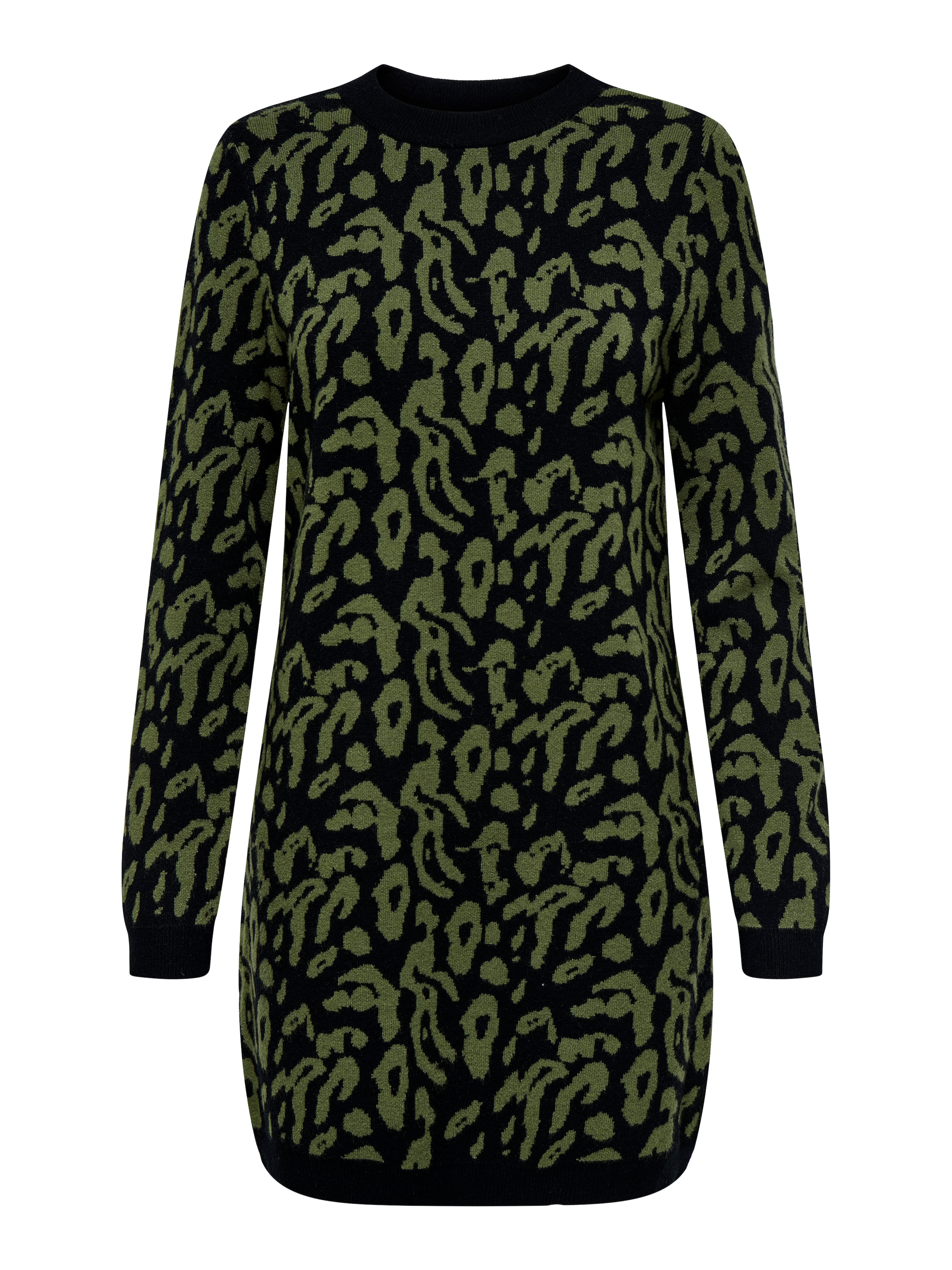 ONLY Strickkleid »ONLJENNI LS ANIMAL DRESS EX KNT«