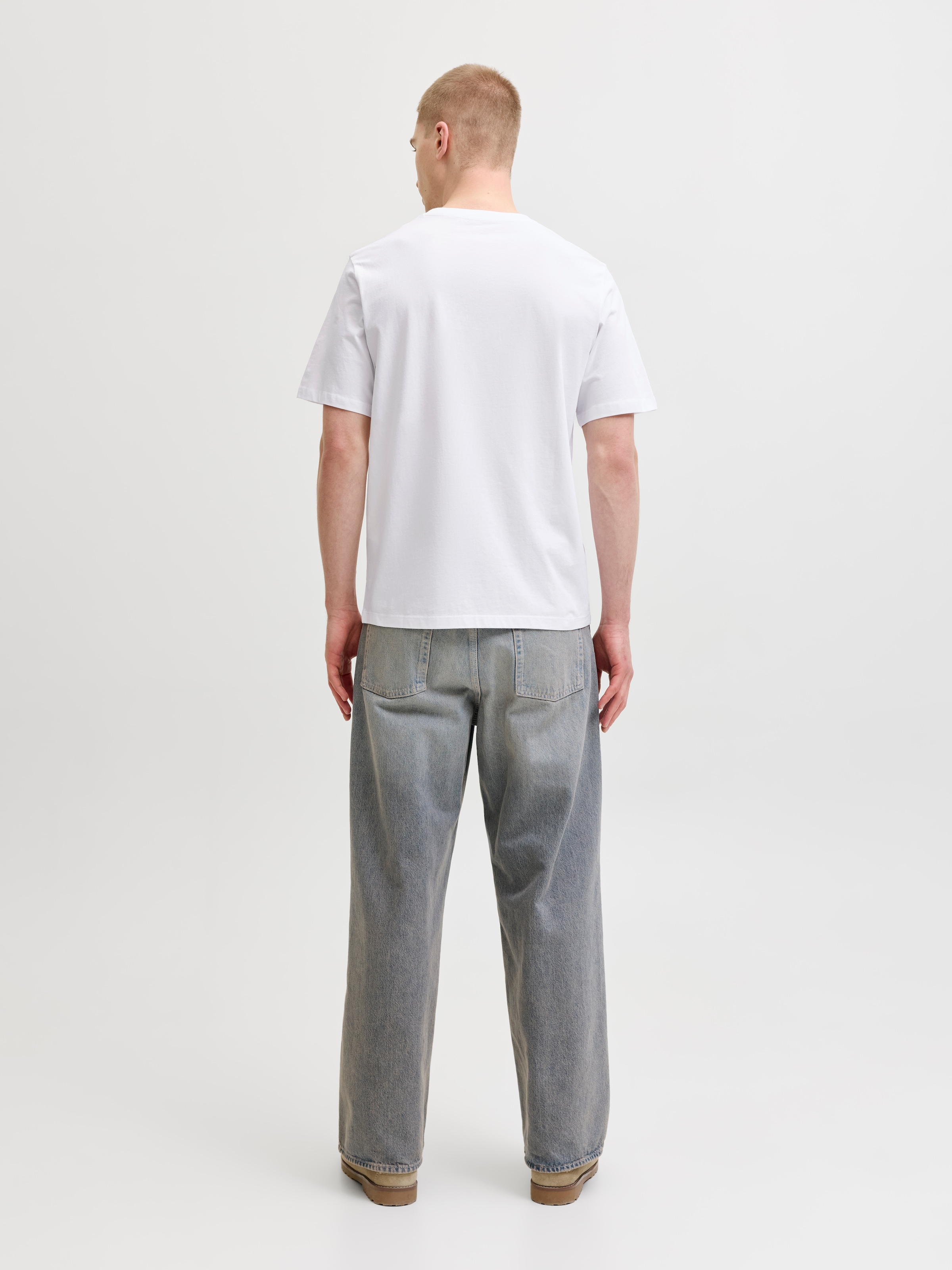 Jack & Jones Rundhalsshirt »JPRBLAOSCAR SS TEE FST 3PK MP« Packung, 3