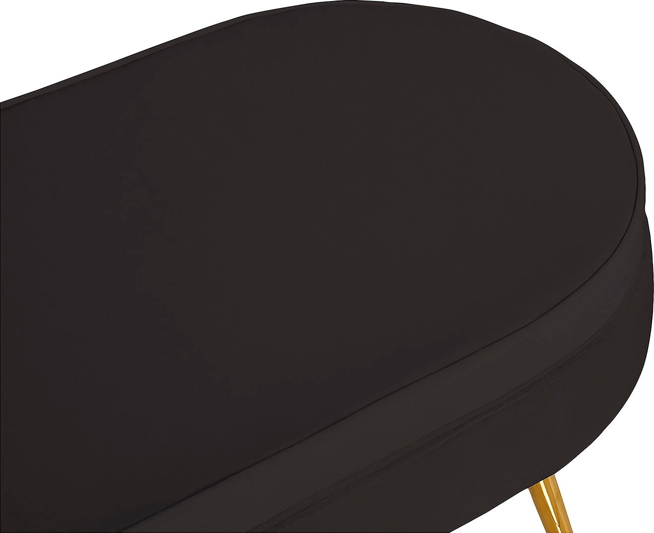 SalesFever Polsterhocker »Clam«, oval, Breite 99 cm