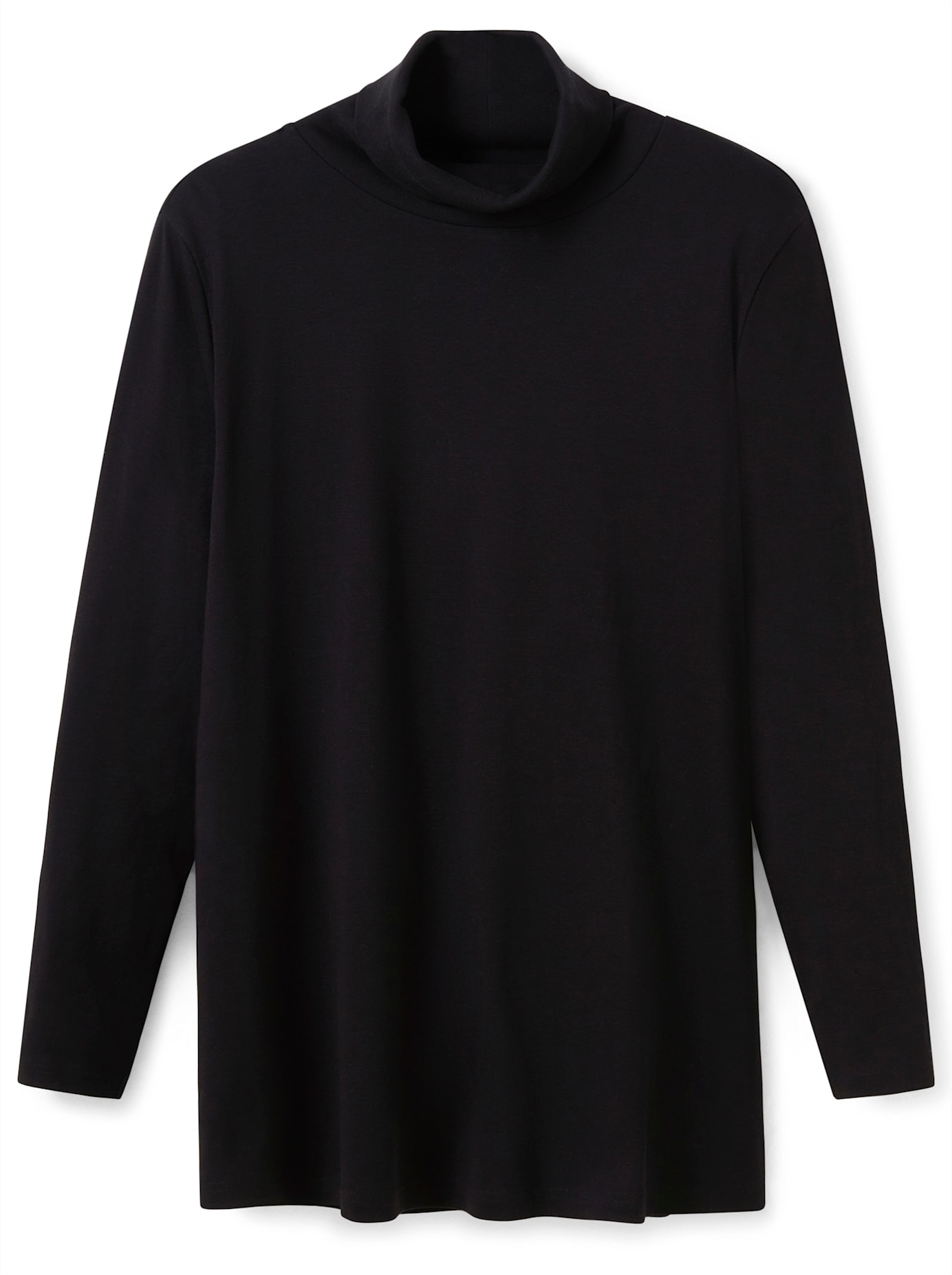 Sheego Langarmshirt »Rollkragen-Shirt«, (1 tlg.)