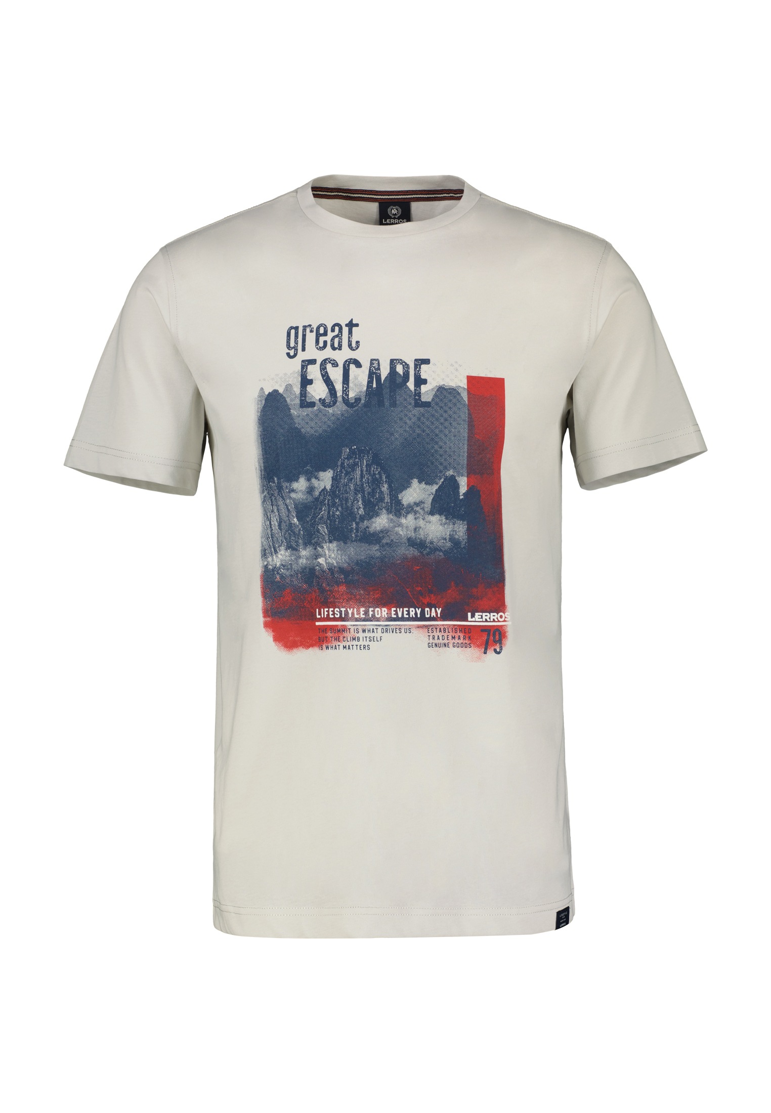 LERROS T-Shirt »LERROS T-Shirt *Great Escape*«