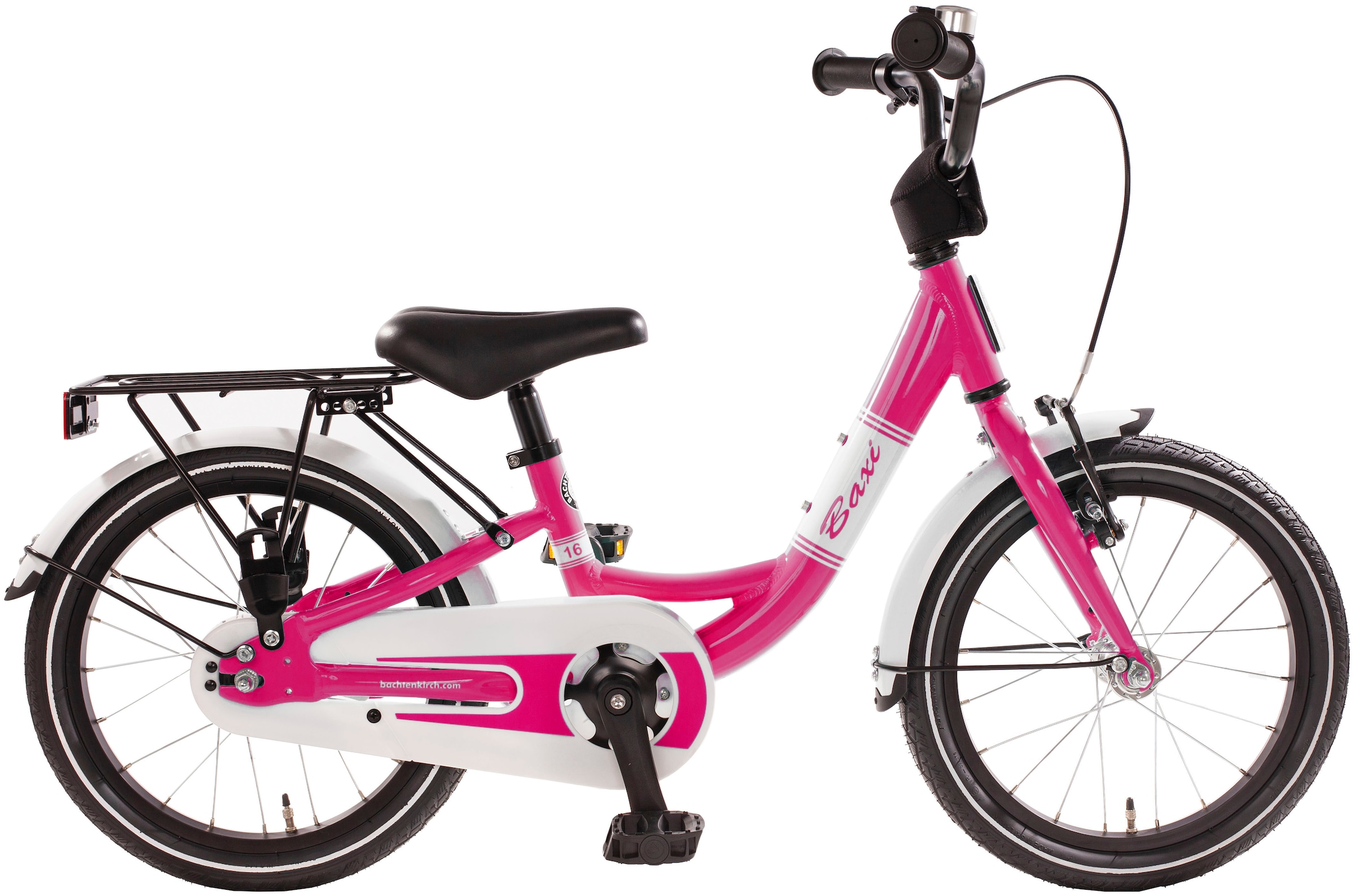 Kinderfahrrad »16" Baxi - pink«, 1 Gang, ohne Schaltung, (Packung), Alu Kinderfahrrad...