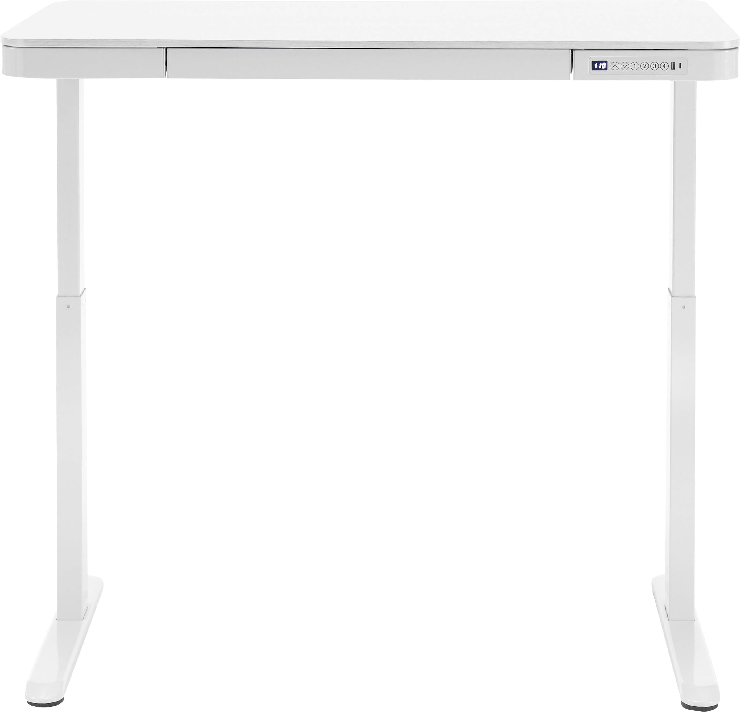MCA furniture Schreibtisch »Barco«, elektrisch höhenverstellbar von 72-122 cm, Breite 120 cm