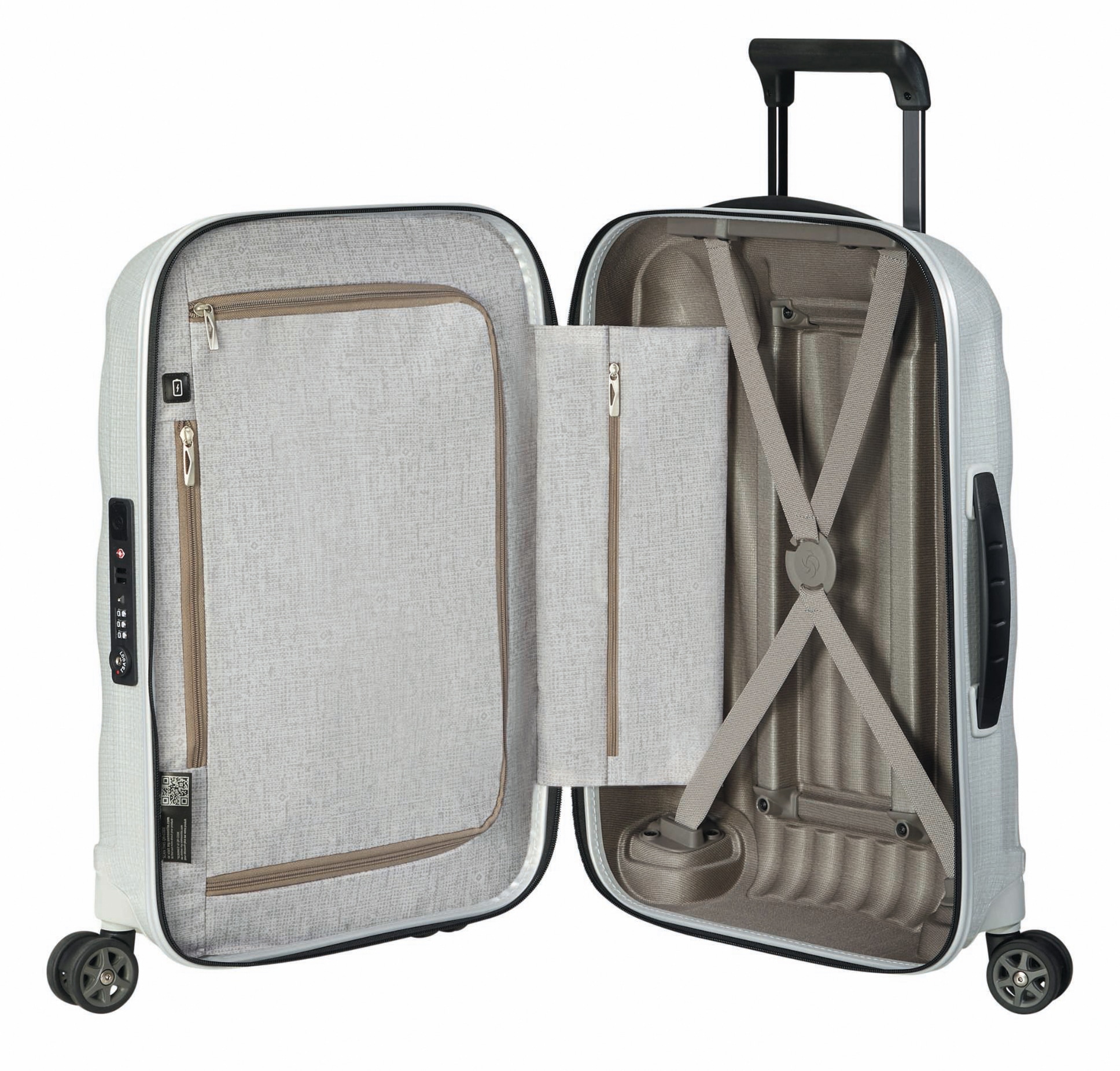 Samsonite Hartschalen-Trolley »C-LITE, verschiedene Größen und Farben«, 4 Rollen, Reisekoffer Aufgabegepäck Trolley TSA-Zahlenschloss Made in Europe