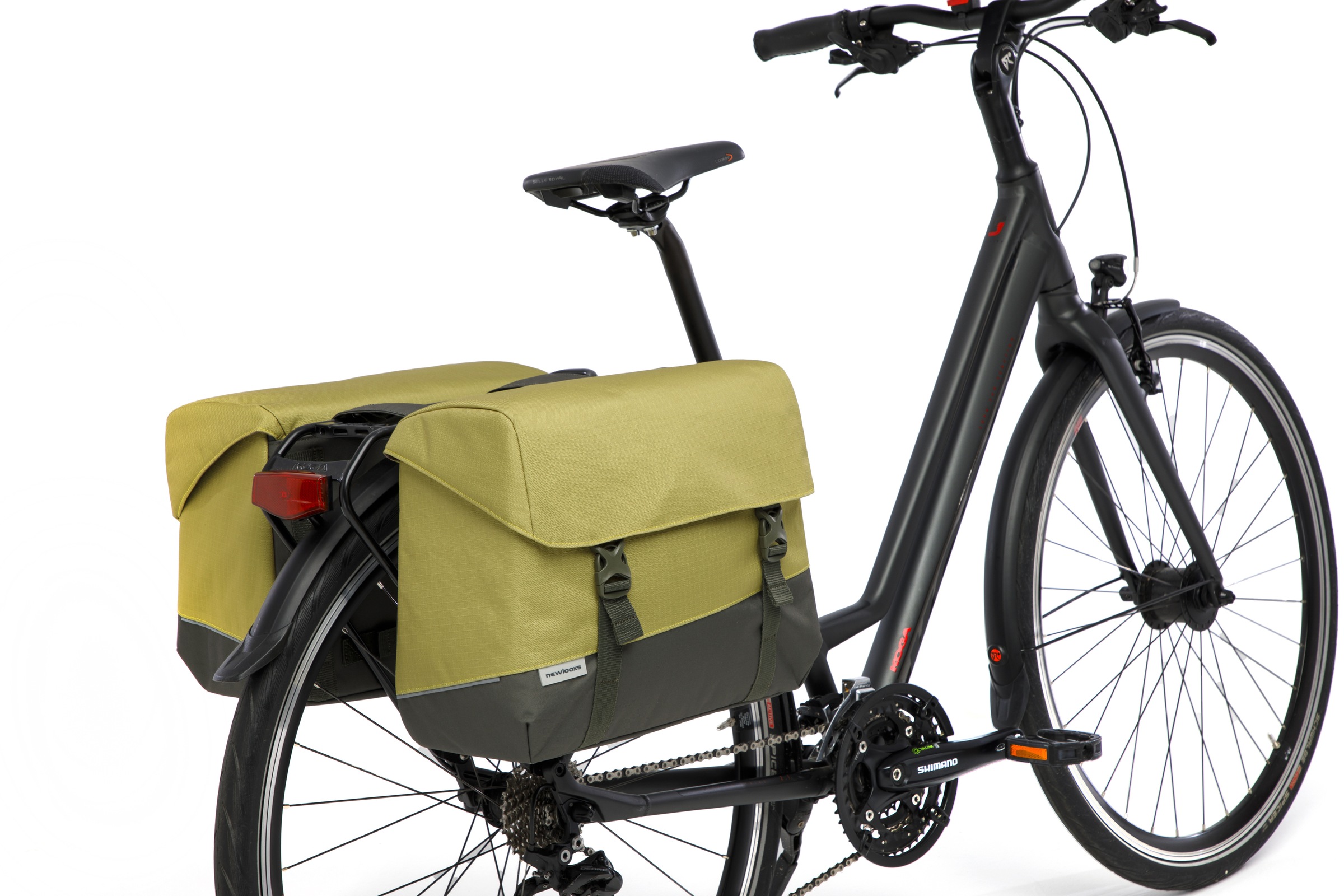 New Looxs Gepäckträgertasche »Doppelpacktasche Oslo Joli Double, oliv«