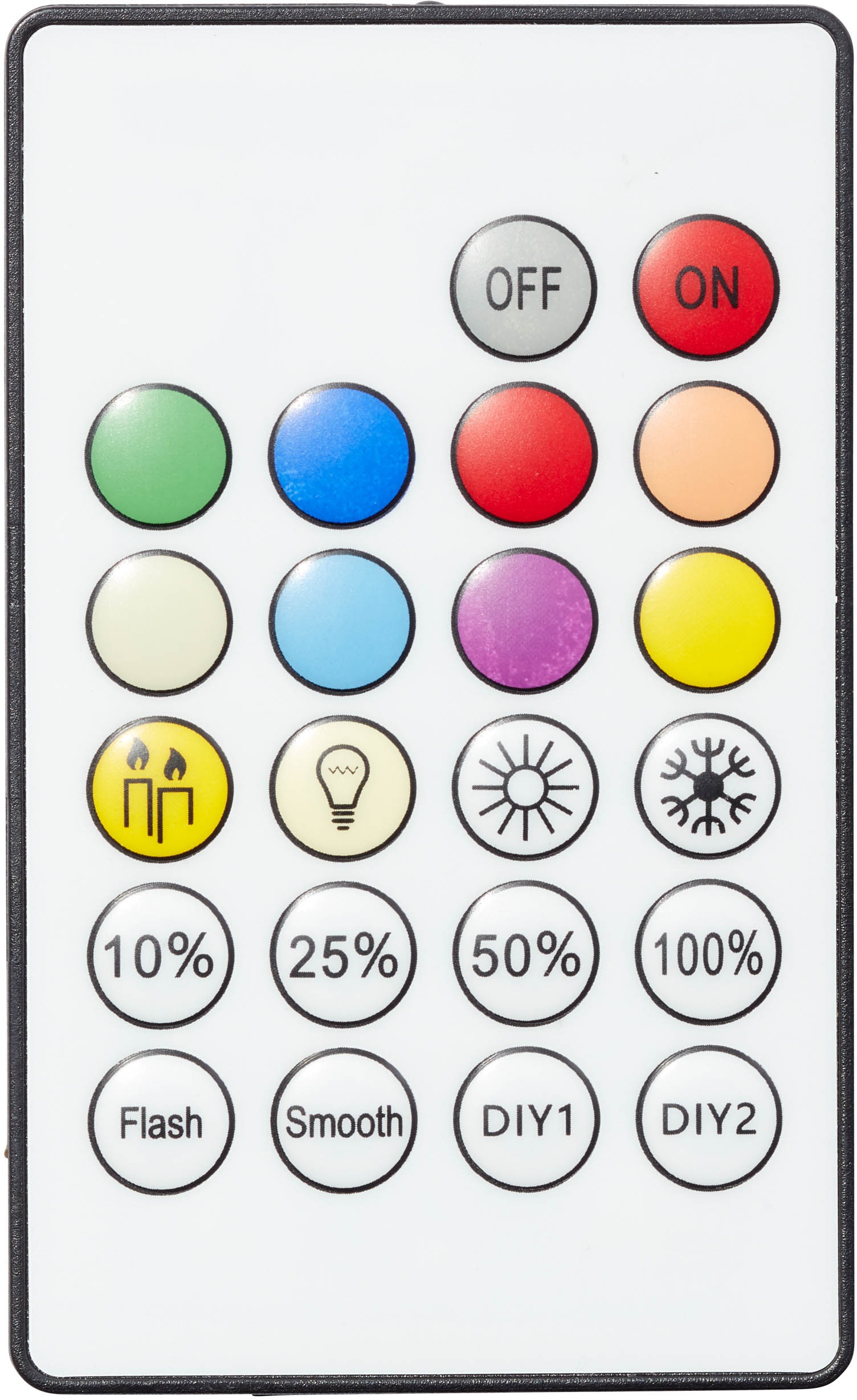 Brilliant LED Deckenleuchte »Abie«, 1 flammig, Leuchtmittel LED-Modul | LED fest integriert, Ø 40 cm, RGB, dimmbar, CCT, Fernbedienung, Metall/Kunststoff, weiß