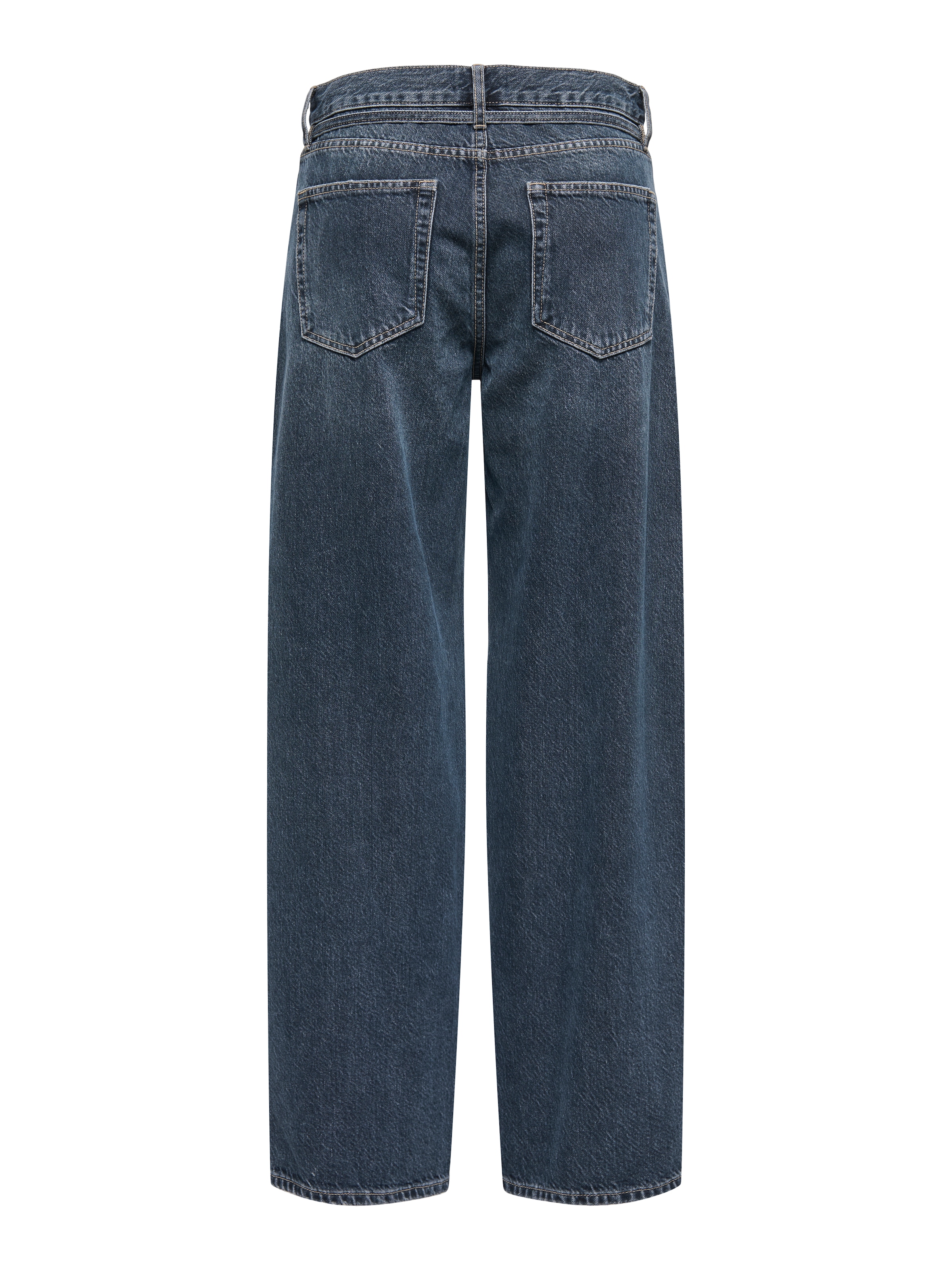 ONLY Straight-Jeans »ONLGIANNA MW STRAIGHT DNM DOT003 NOOS« Baumwolle
