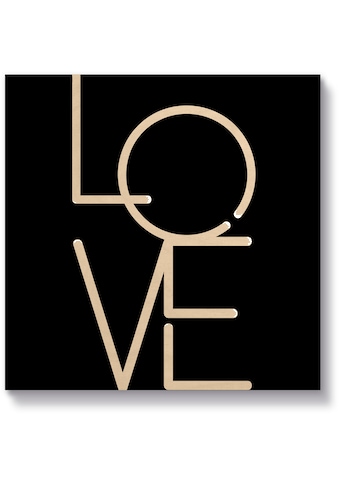 Artland Holzbild »Love - Liebe«, Sprüche & Texte, (1 St.) kaufen
