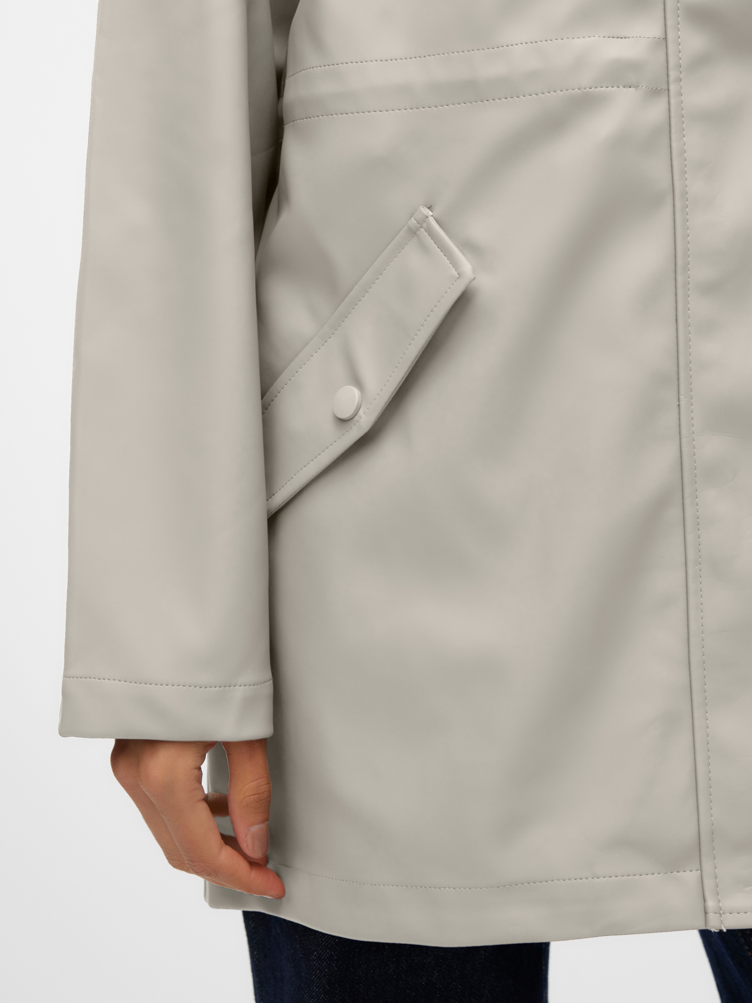 Vero Moda Regenjacke »VMMALOU COATED JACKET«, mit Kapuze