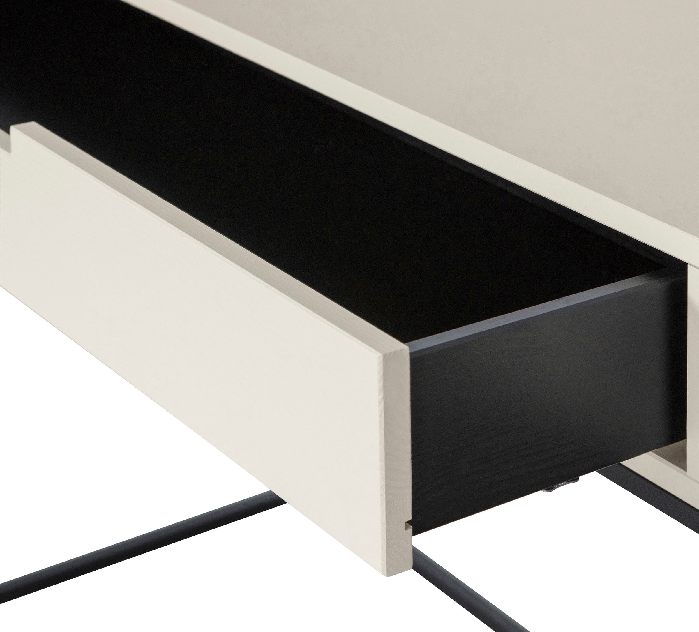WOOOD Schreibtisch »Silas«, viel Stauraum, zwei Schubladen, H 74 cm x B 140 cm