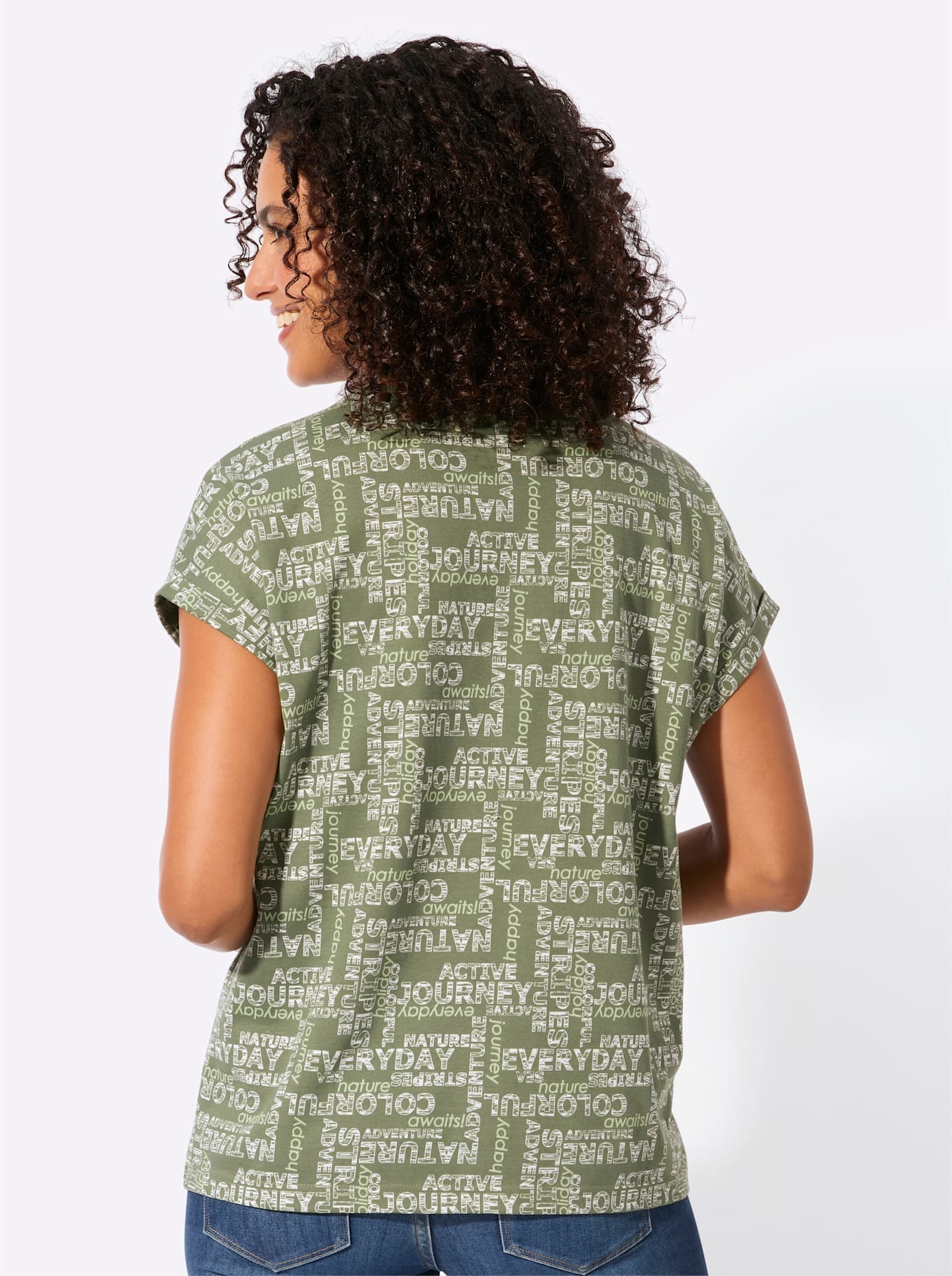 Casual Looks Print-Shirt »Druck-Shirt« 1 tlg. tlg.