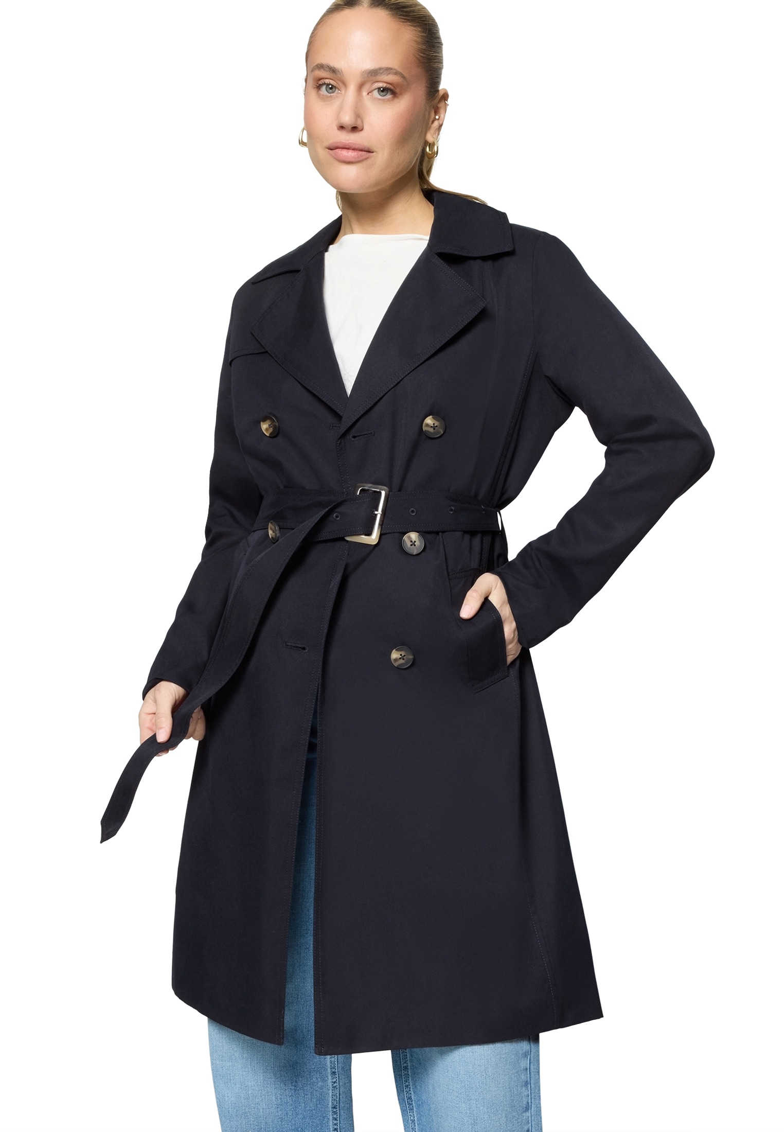 Zero Trenchcoat »Trenchcoat mit Gürtel«