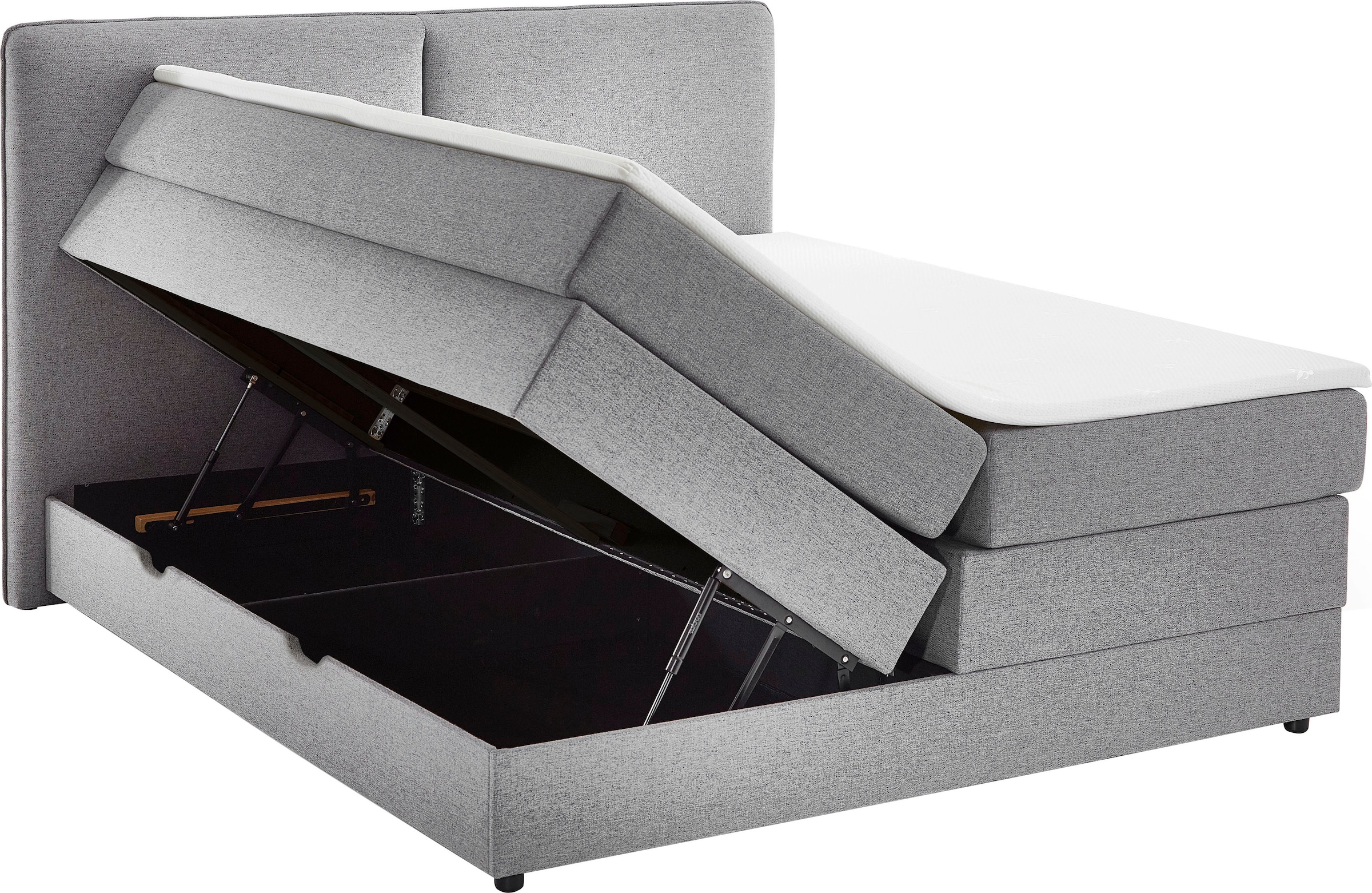 meise.möbel Boxbett »Columbia mit extra großem Bettkasten«, erhältlich in 180x200cm