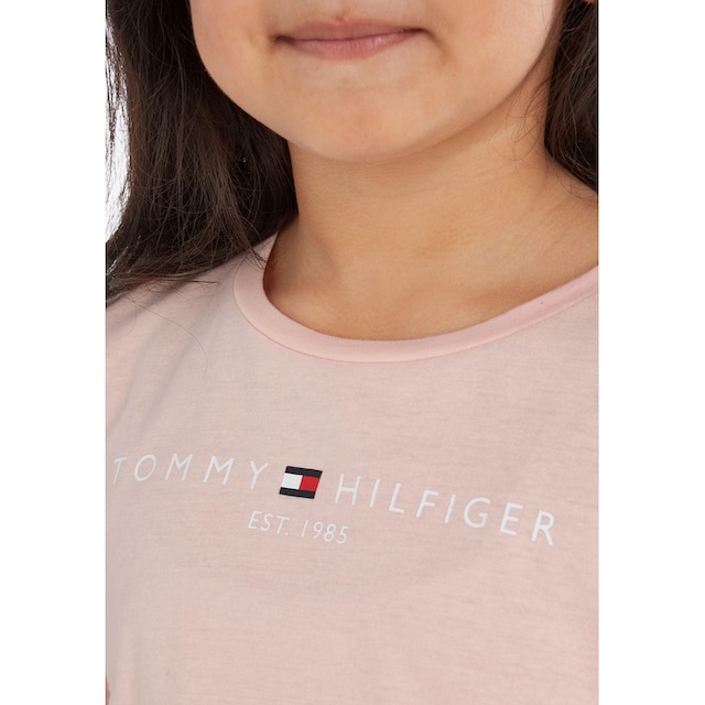 Tommy Hilfiger Langarmshirt »ESSENTIAL TEE L/S«, Kinder Kids Junior  MiniMe,mit Tommy Hilfiger Logo-Schriftzug bei OTTO