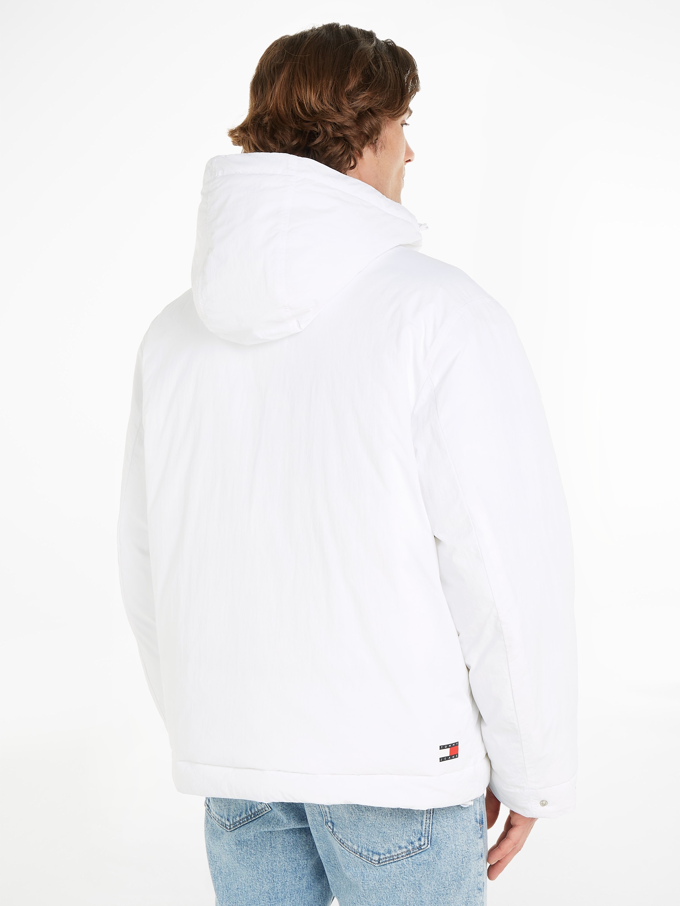 Tommy Jeans Steppjacke »TJM PADDED OVZ CHICAGO EXT«, mit Kapuze, mit Kapuze