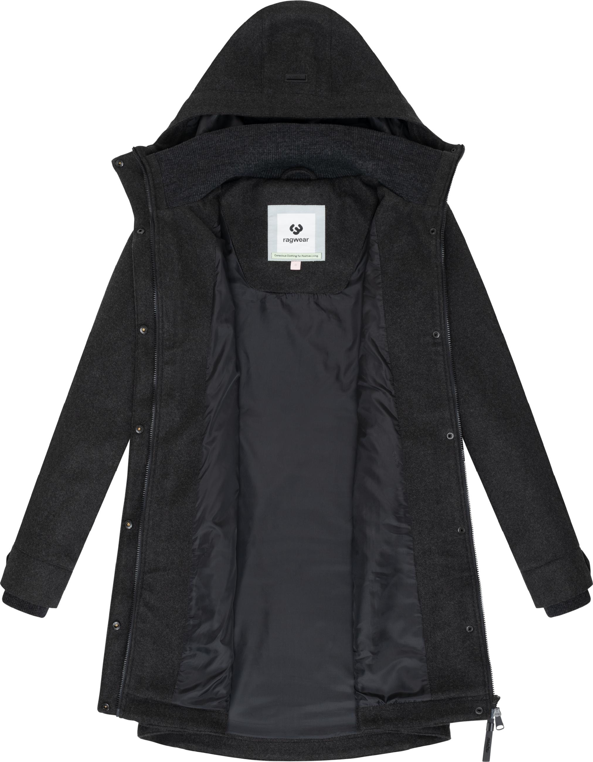 Ragwear Wollmantel »Wollmantel Janesha Coat«