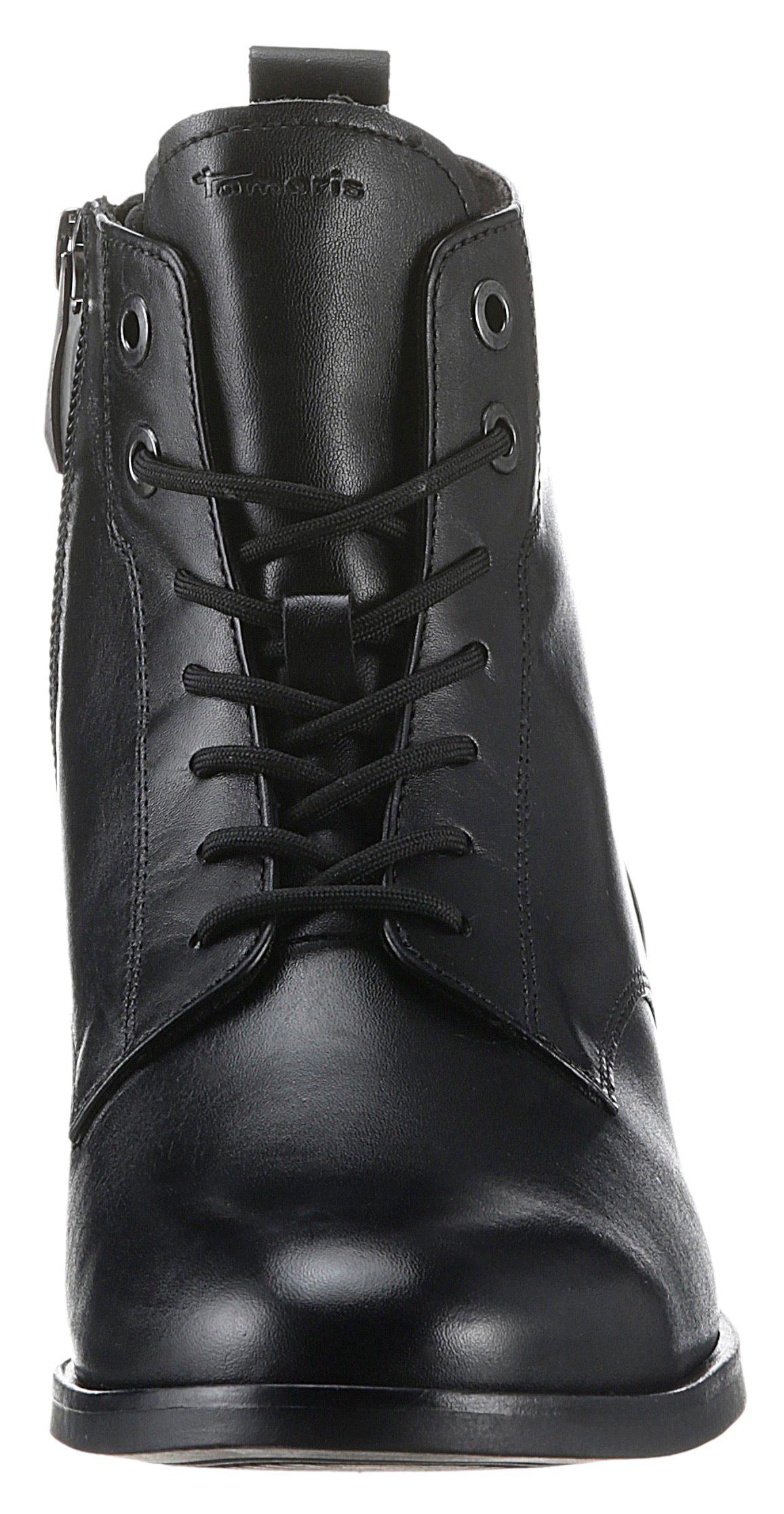 Tamaris Schnürstiefelette, Blockabsatz, Schnürboots, Businessschuh mit Touch it-Ausstattung