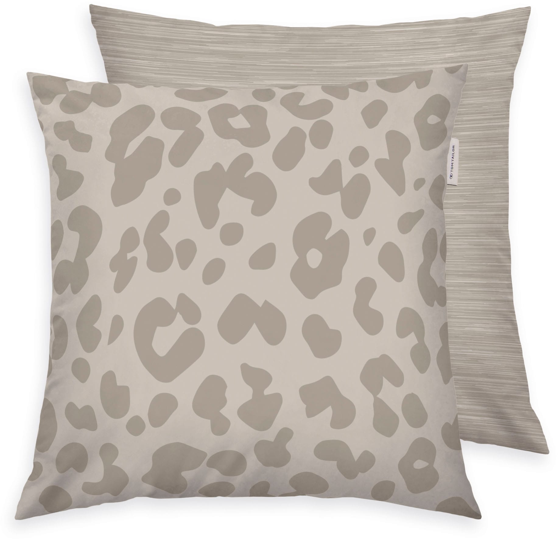TOM TAILOR HOME Bettwäsche »Ellja« 3 Stk. in Gr. 135x200 oder 155x220 cm, 100% Baumwolle, Leo Design