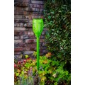 BONETTI LED Gartenfackel »Solar Fackel«, LED-Modul, 1 St., LED Solar Gartenfackel grün mit realer Flamme