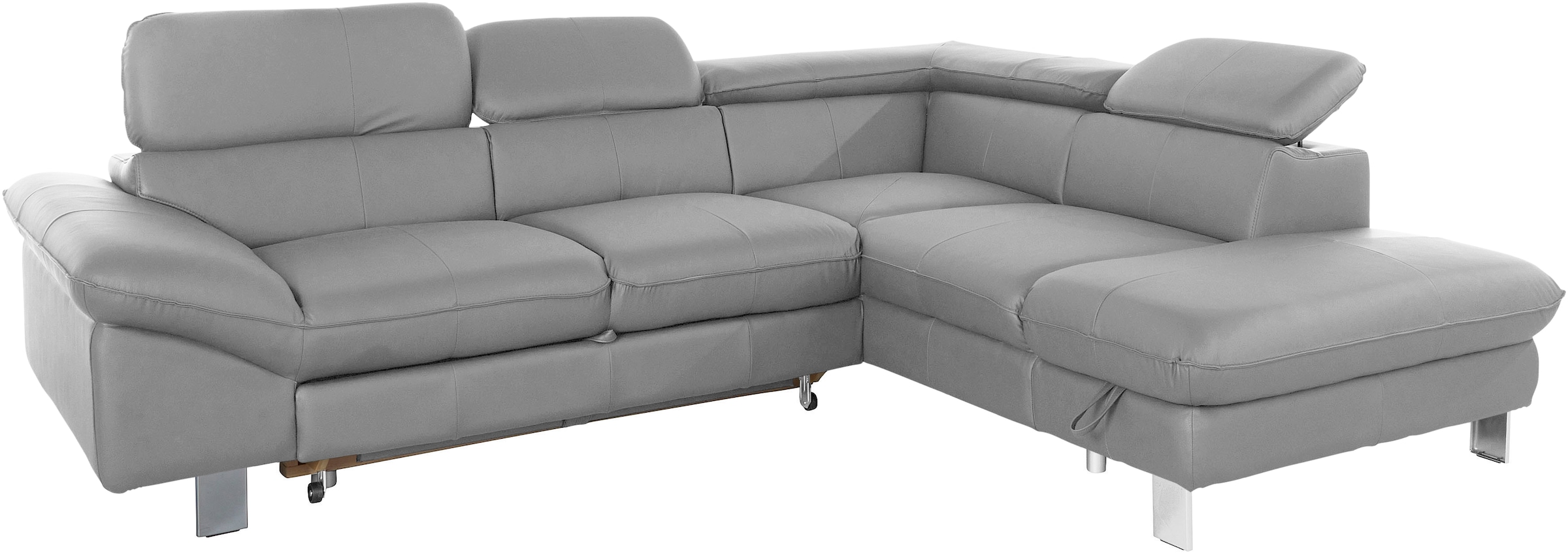 COTTA Ecksofa »Driver L-Form, B: 265 cm« Kopfteilverstellung, optional Schlaffunktion & Bettkasten