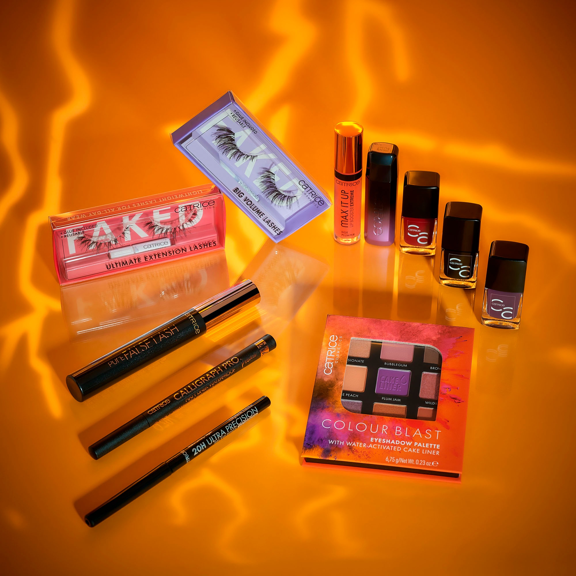 Catrice Bandwimpern »Faked False Lashes Set 01«, (Set, 3 tlg.), mit drei Produktvariationen