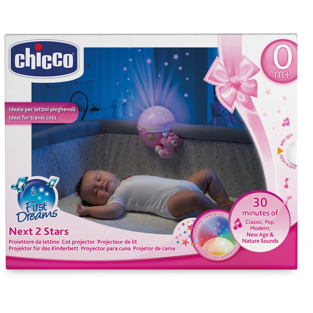 Chicco Nachtlicht »First Dreams Next 2 Stars, Rosa«