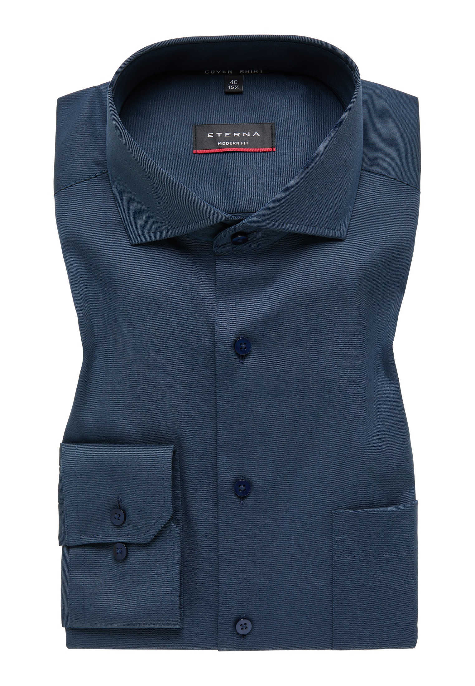 Eterna Langarmhemd »MODERN FIT« NON IRON (bügelfrei)