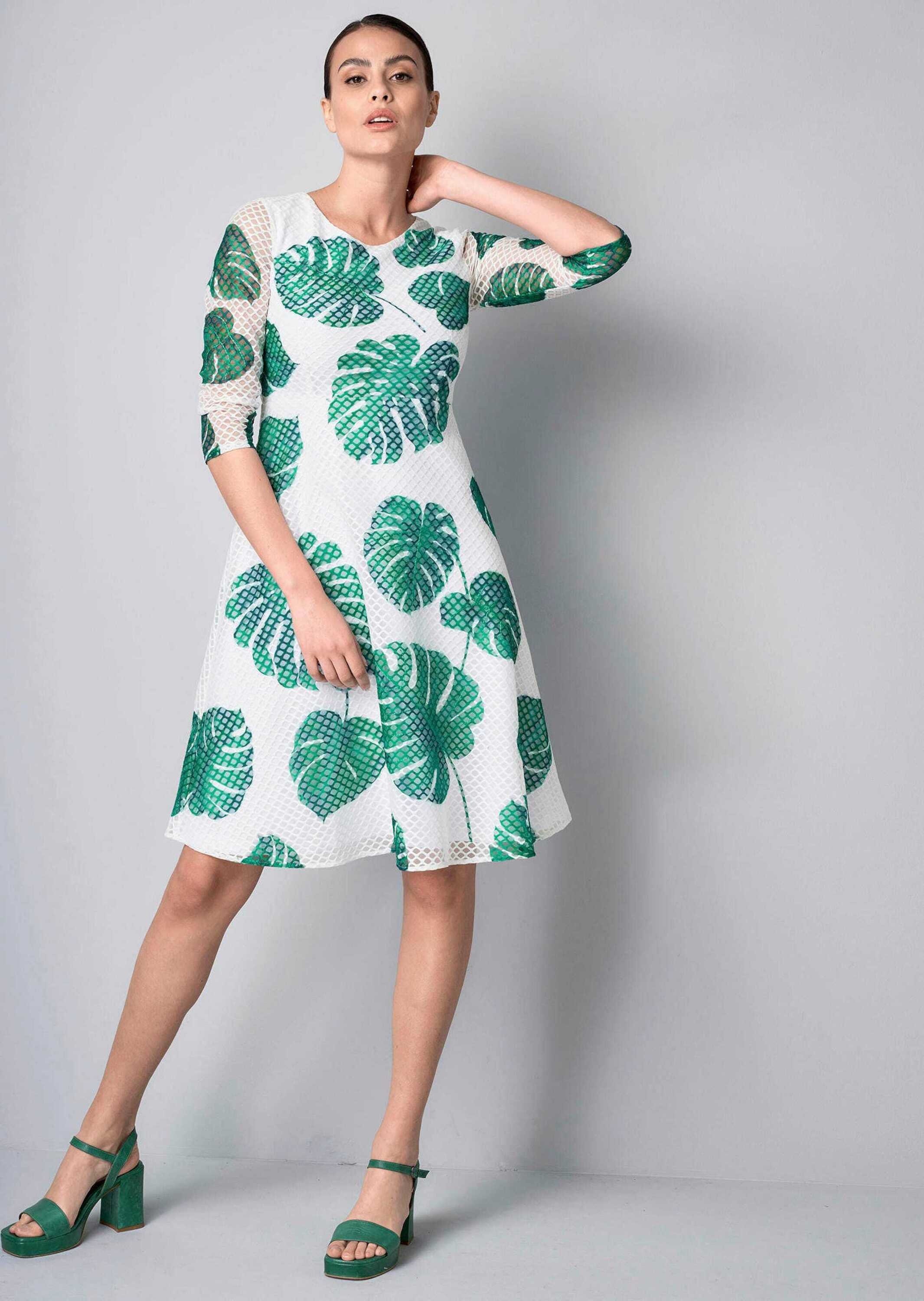 Alba Moda Druckkleid »Kleid Kleid aus Lochspitze«