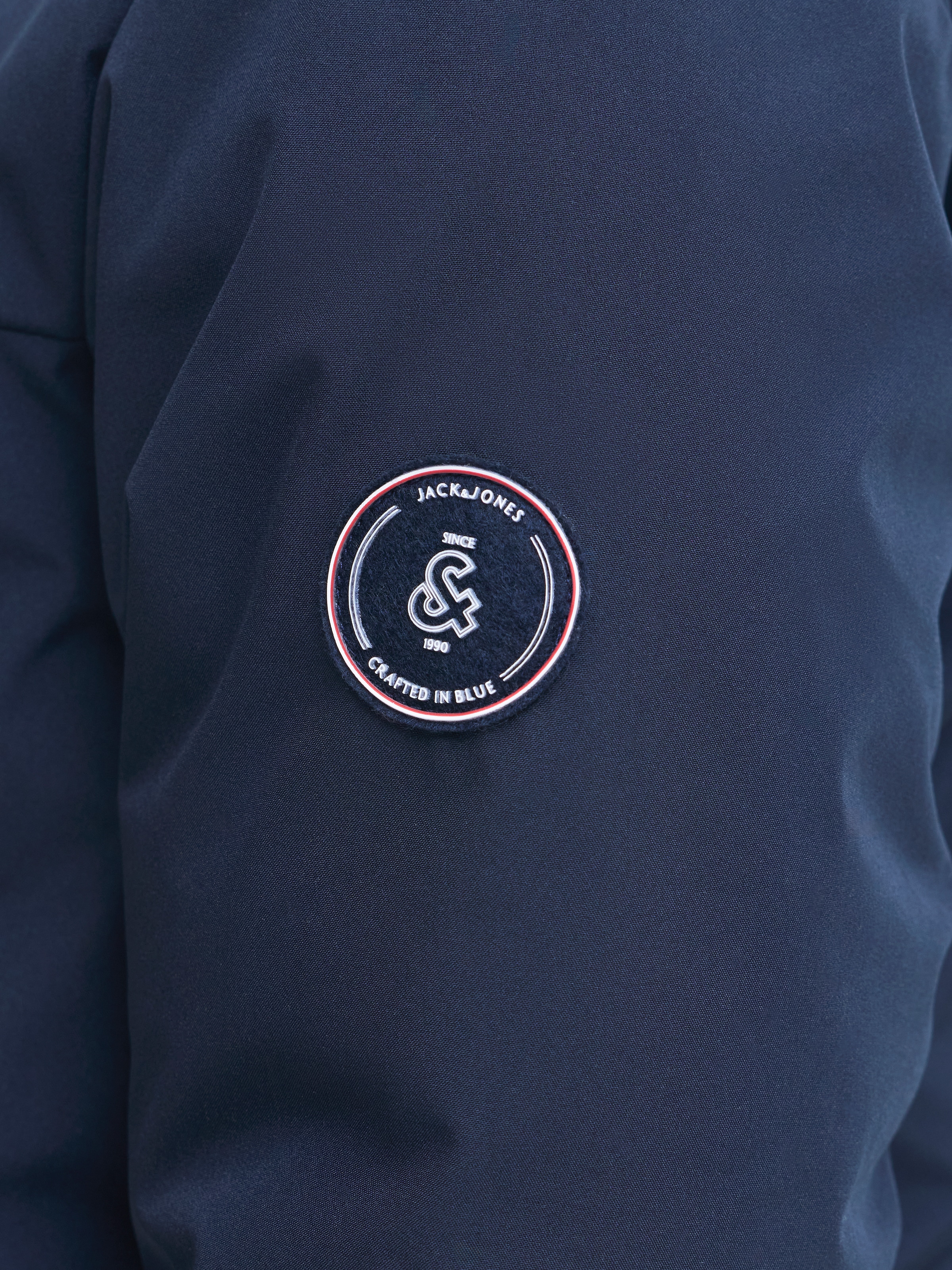 Jack & Jones Junior Wendejacke »JJEBROOKLYN REVERSIBLE JACKET SN JNR« mit Kapuze Kunstfaser, zum Wenden
