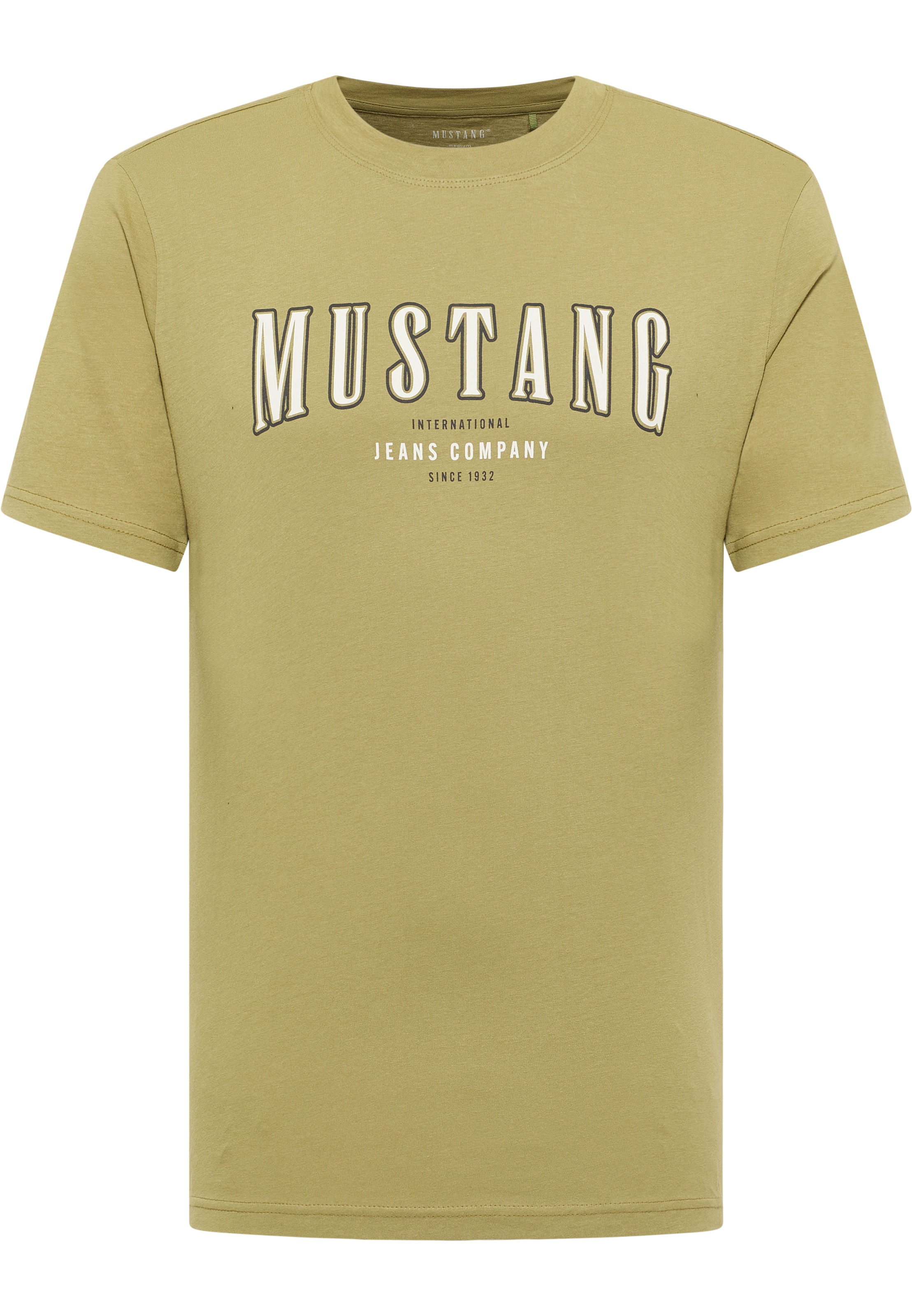 MUSTANG Kurzarmshirt »Style Austin«, mit Logo-Print