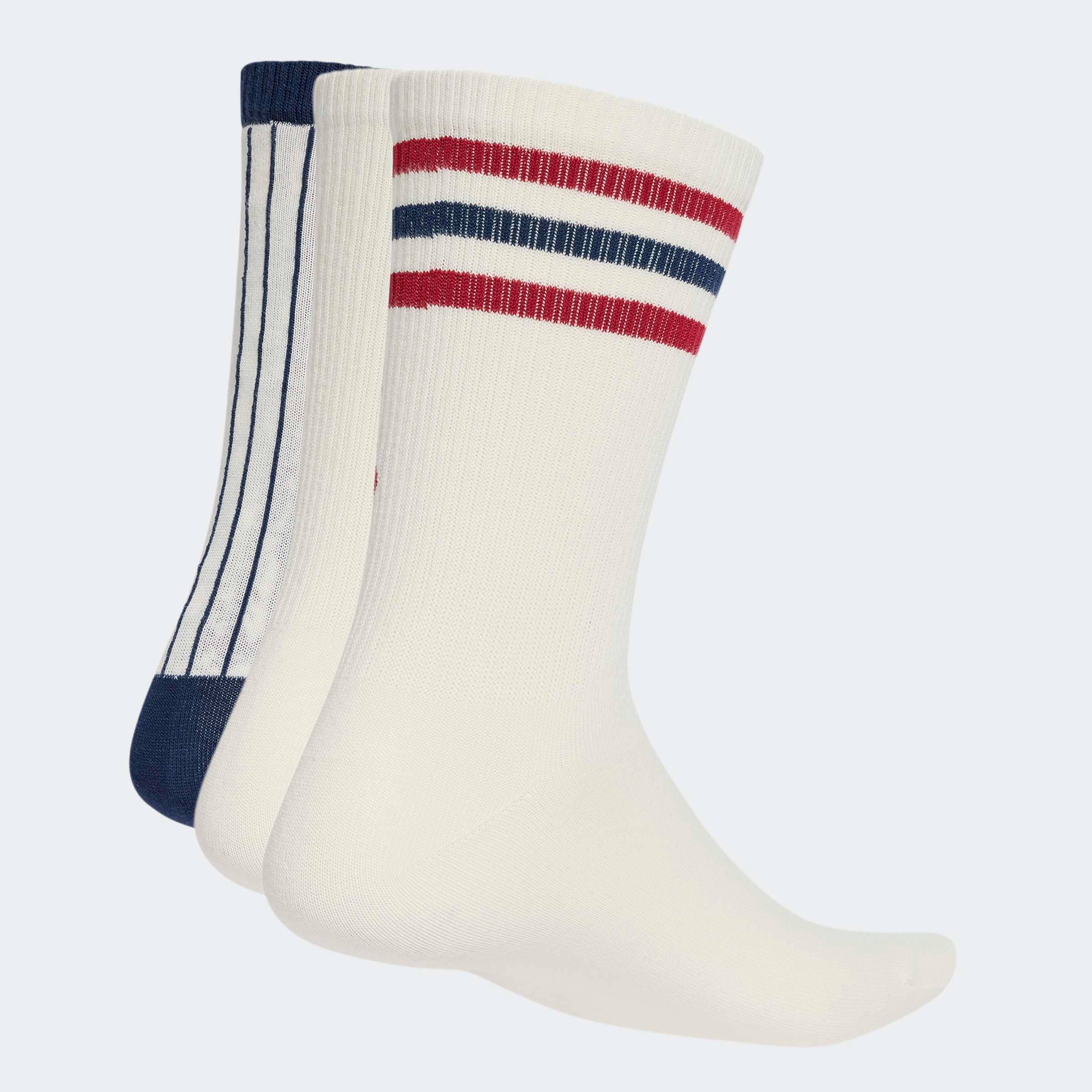 adidas Originals Sportsocken »RETRO SPORT CREW 2-ER PACK« 3 Paar tlg.
